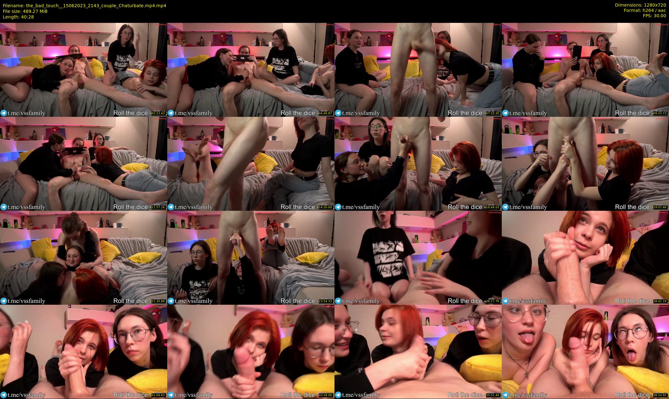 the_bad_touch_ — 41 minute Chaturbate couple cam show recording, 720p, Jun 15, 2023