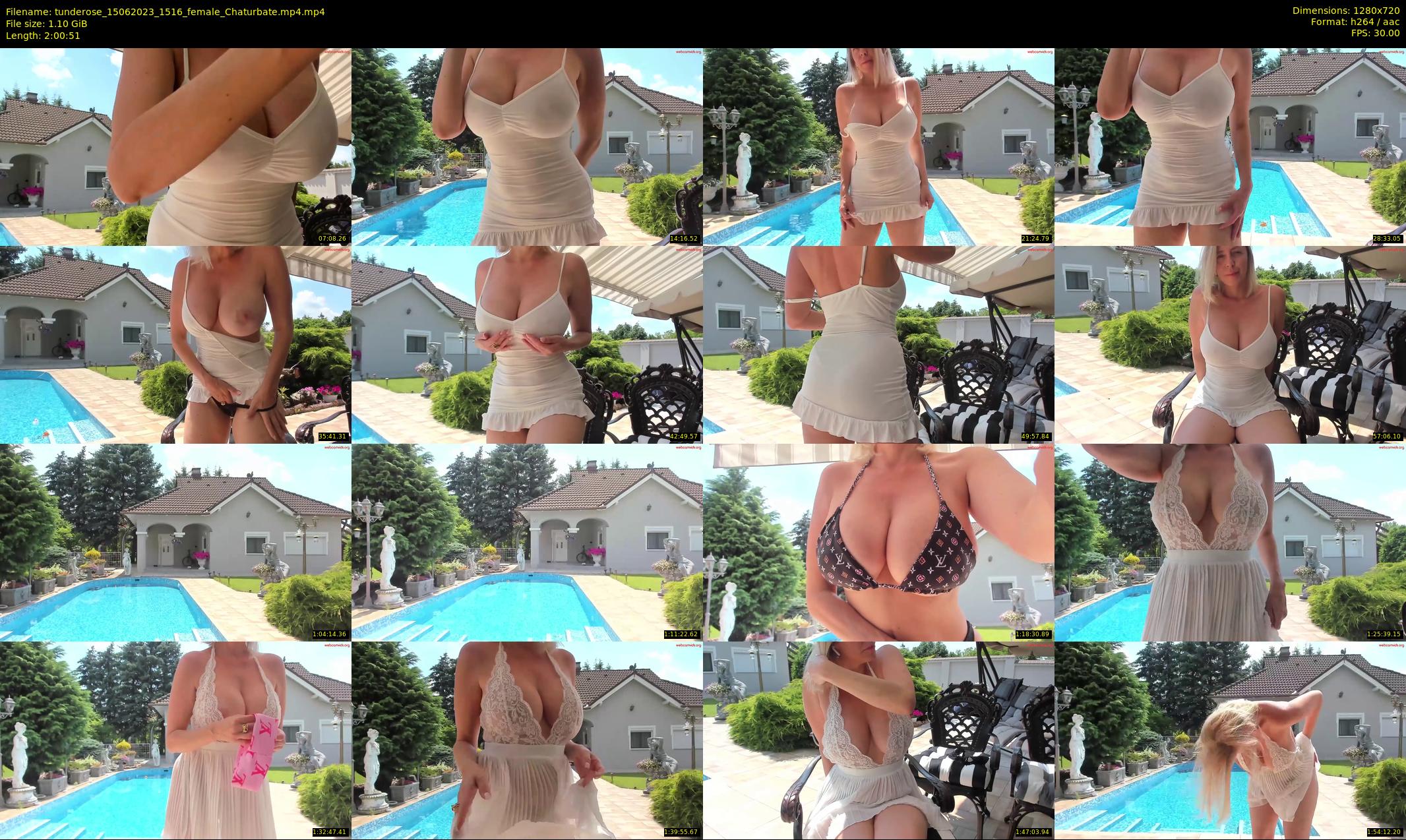 tunderose — 121 minute Chaturbate female cam show recording, 720p, Jun 15, 2023