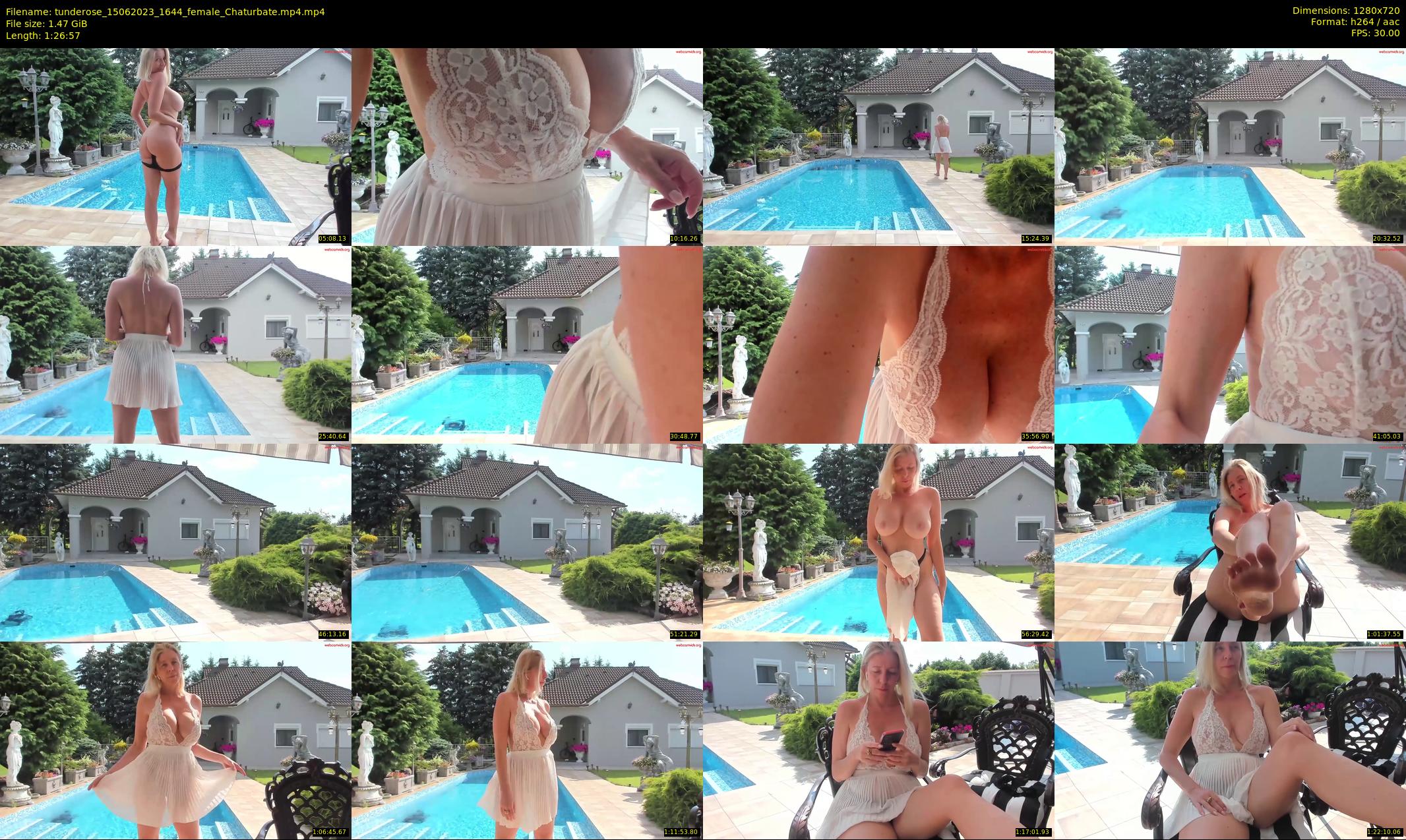tunderose — 87 minute Chaturbate female cam show recording, 720p, Jun 15, 2023