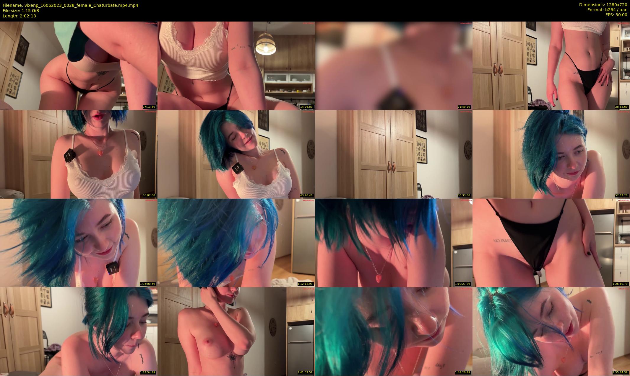 vixenp — 123 minute Chaturbate female cam show recording, 720p, Jun 16, 2023