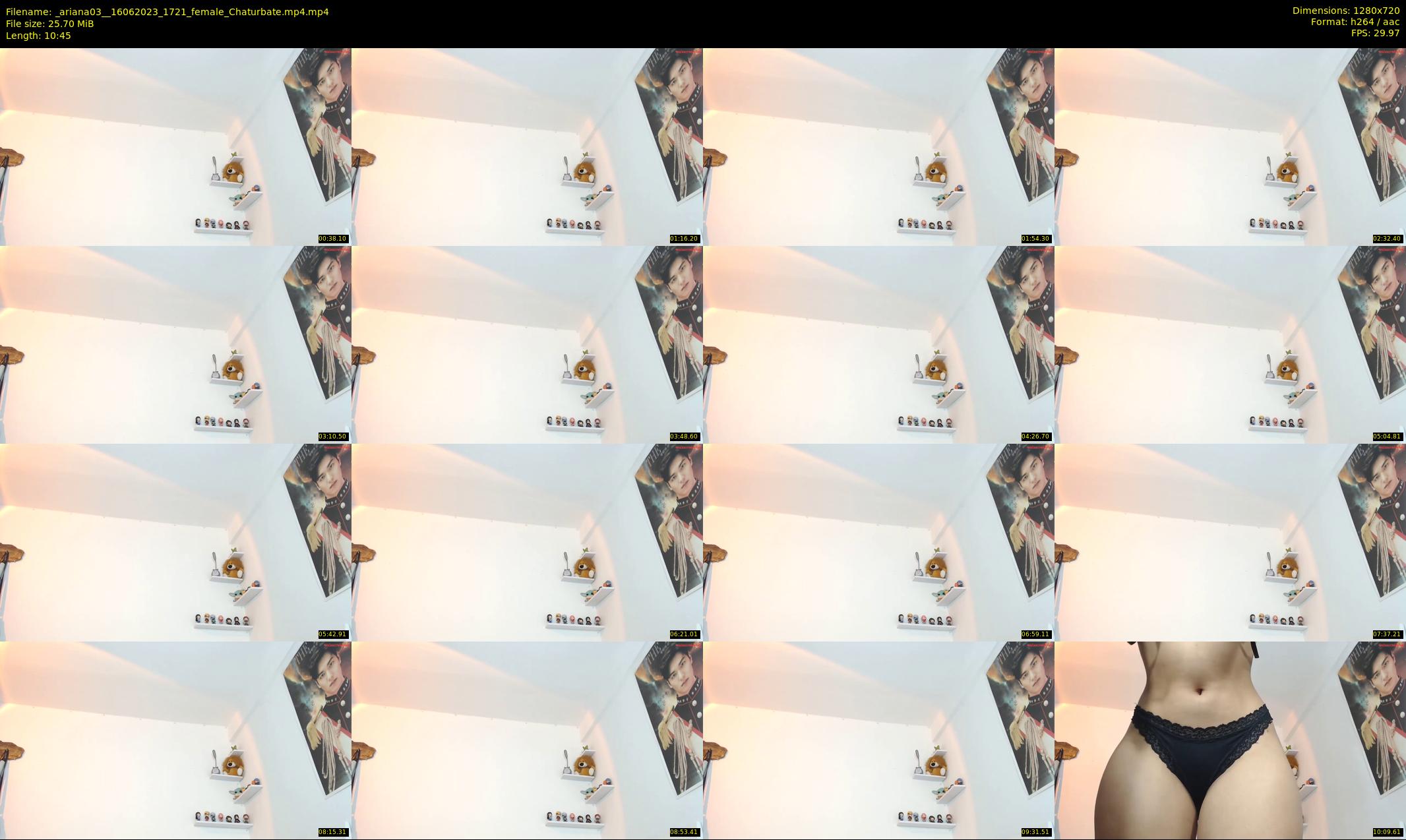 _ariana03_ — 11 minute Chaturbate female cam show recording, 720p, Jun 16, 2023
