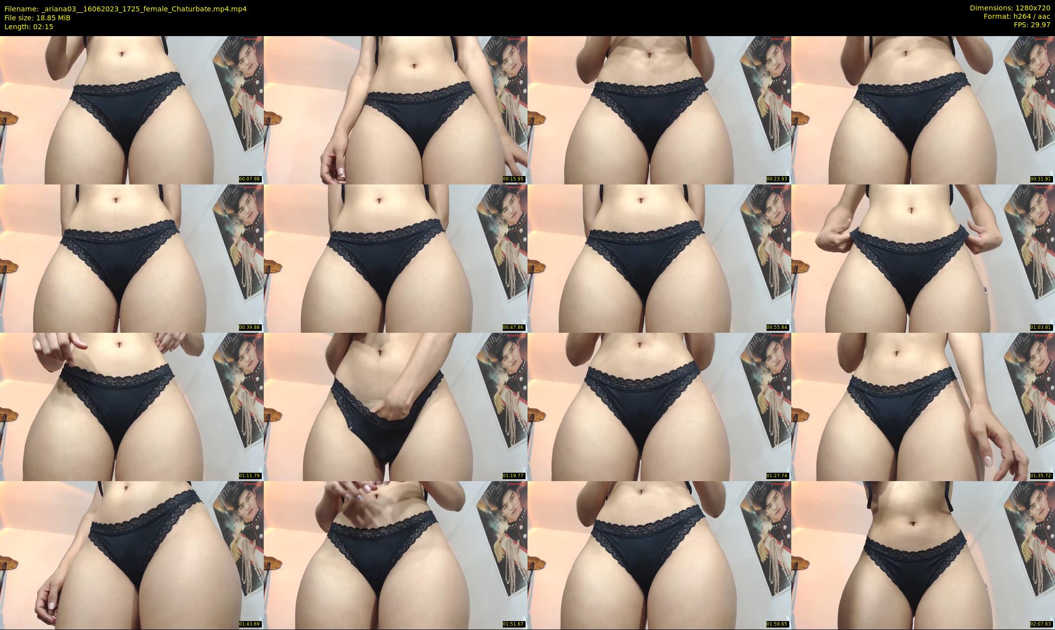 _ariana03_ — 3 minute Chaturbate female cam show recording, 720p, Jun 16, 2023