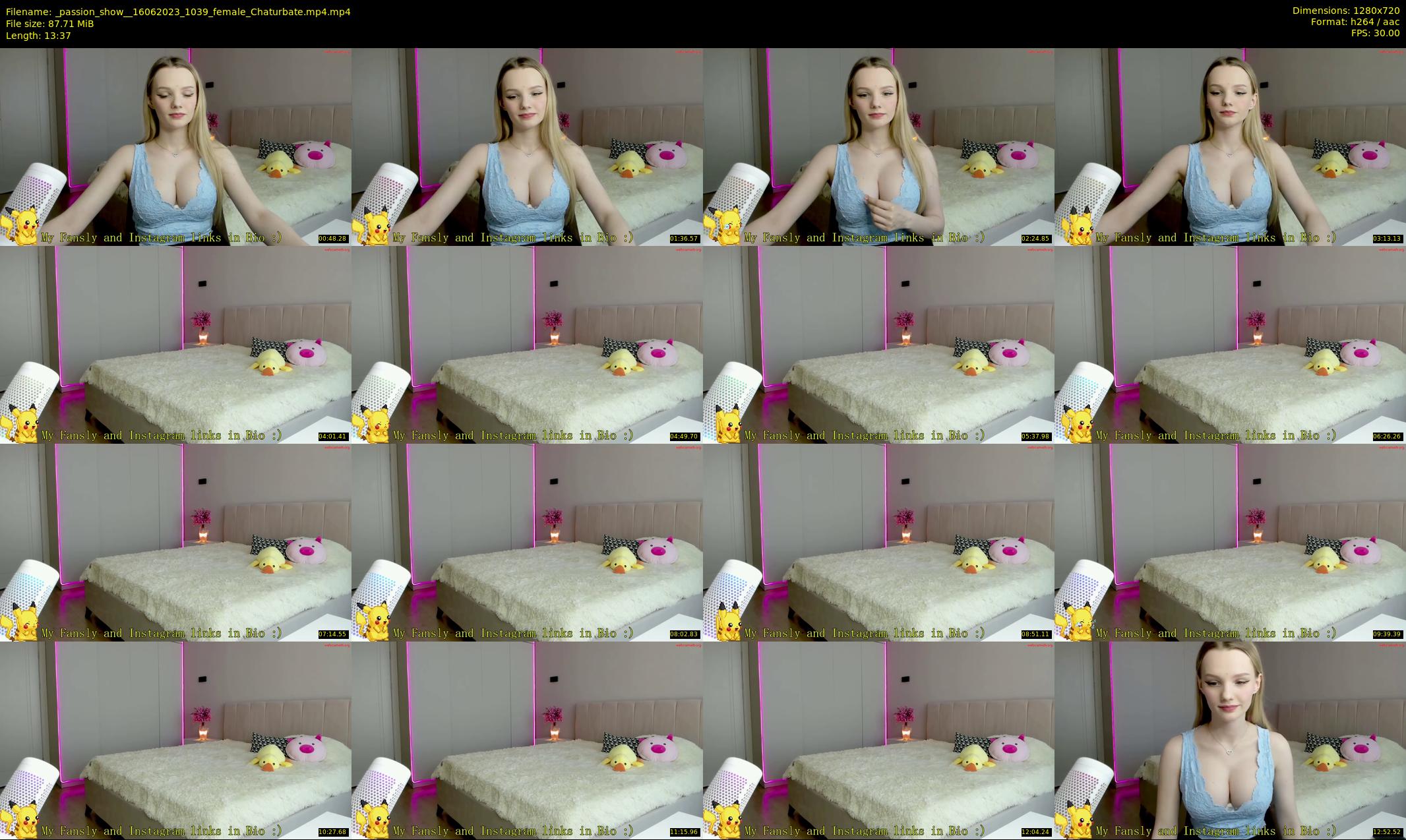_passion_show_ — 14 minute Chaturbate couple cam show recording, 720p, Jun 16, 2023