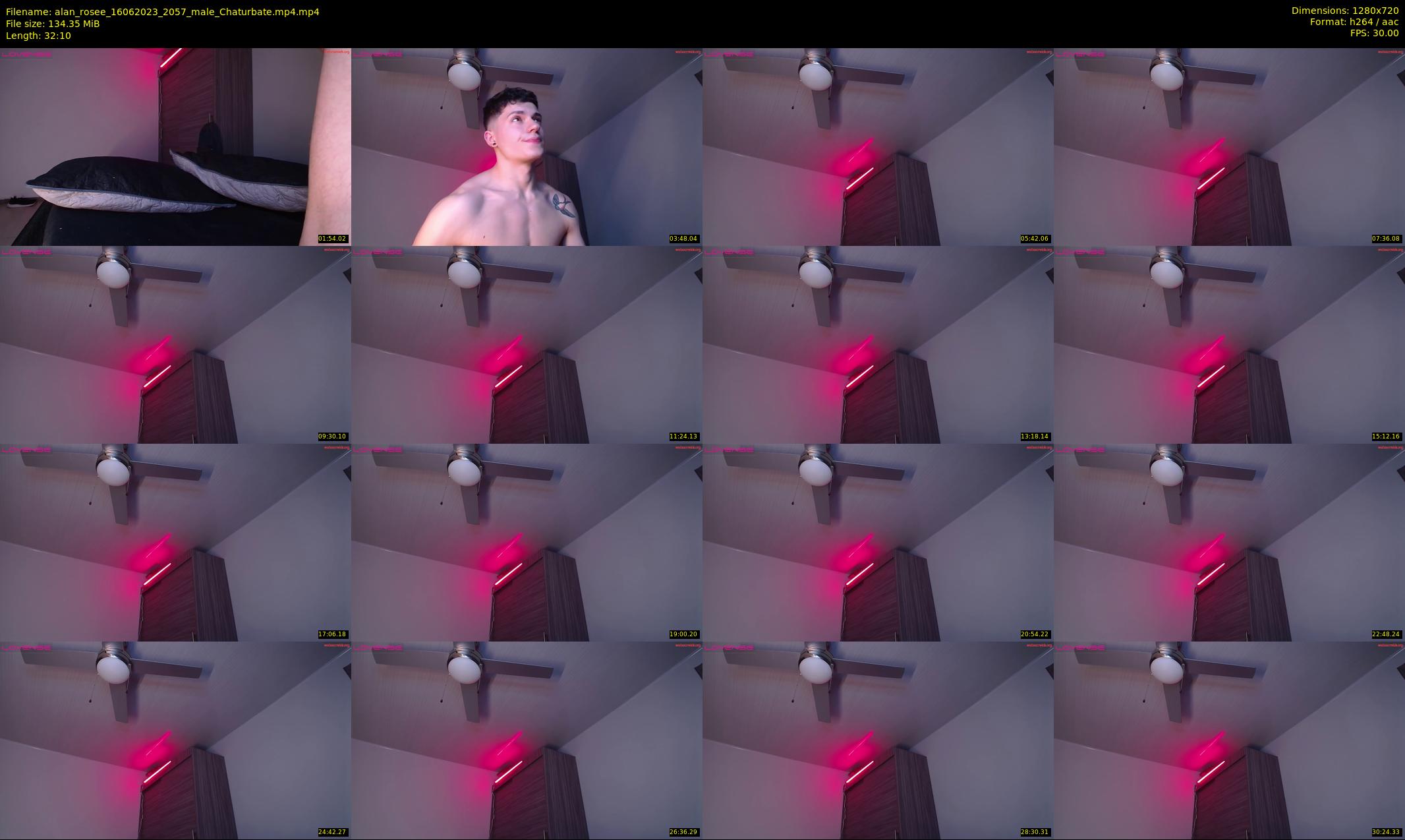 alan_rosee — 33 minute Chaturbate male cam show recording, 720p, Jun 16, 2023