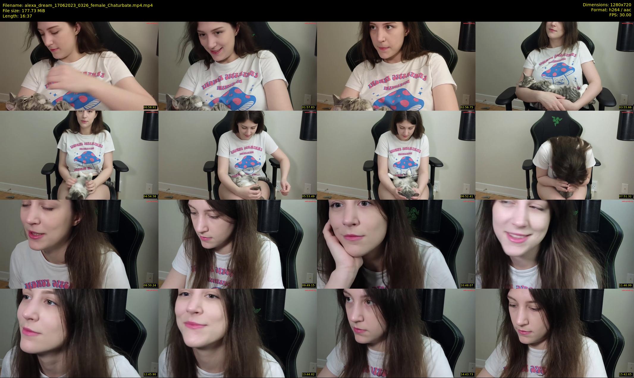 alexa_dream — 17 minute Chaturbate female cam show recording, 720p, Jun 17, 2023