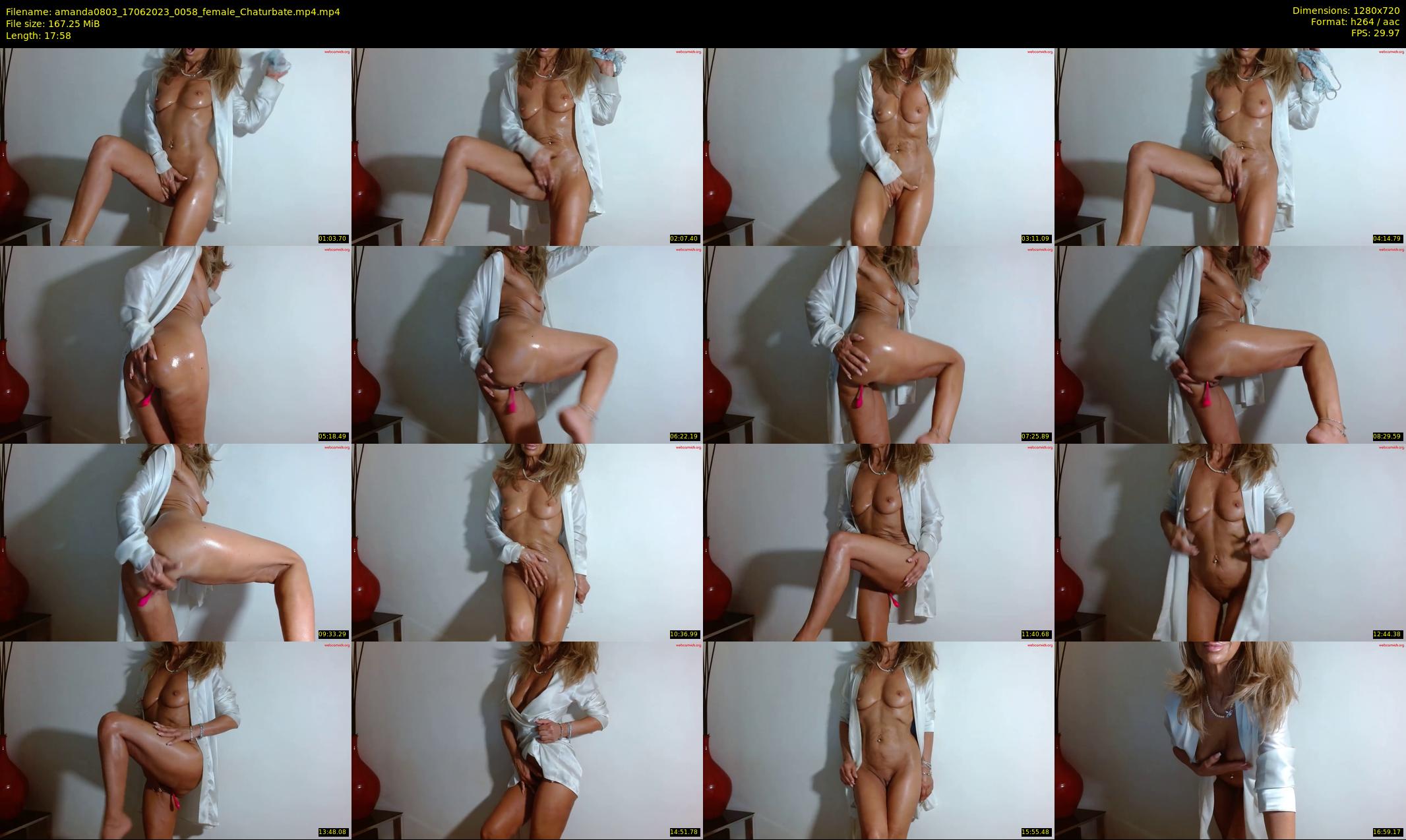 amanda0803 — 18 minute Chaturbate female cam show recording, 720p, Jun 17, 2023