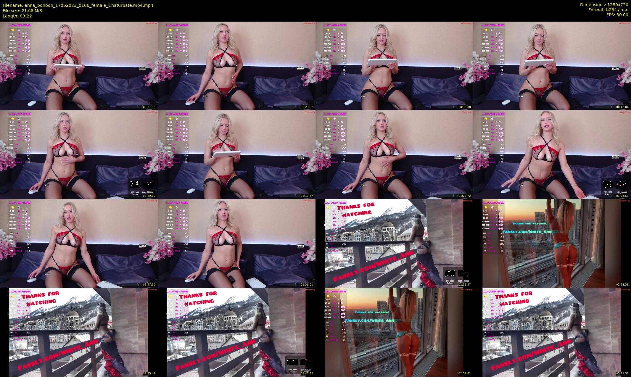 anna_bonbon — 4 minute Chaturbate female cam show recording, 720p, Jun 17, 2023