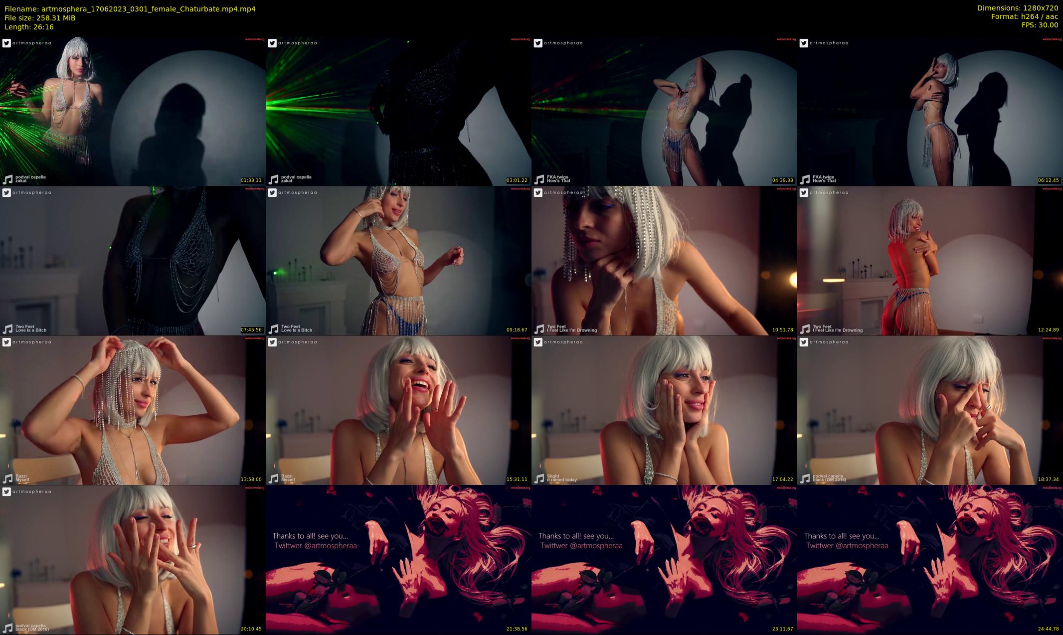 artmosphera — 27 minute Chaturbate female cam show recording, 720p, Jun 17, 2023