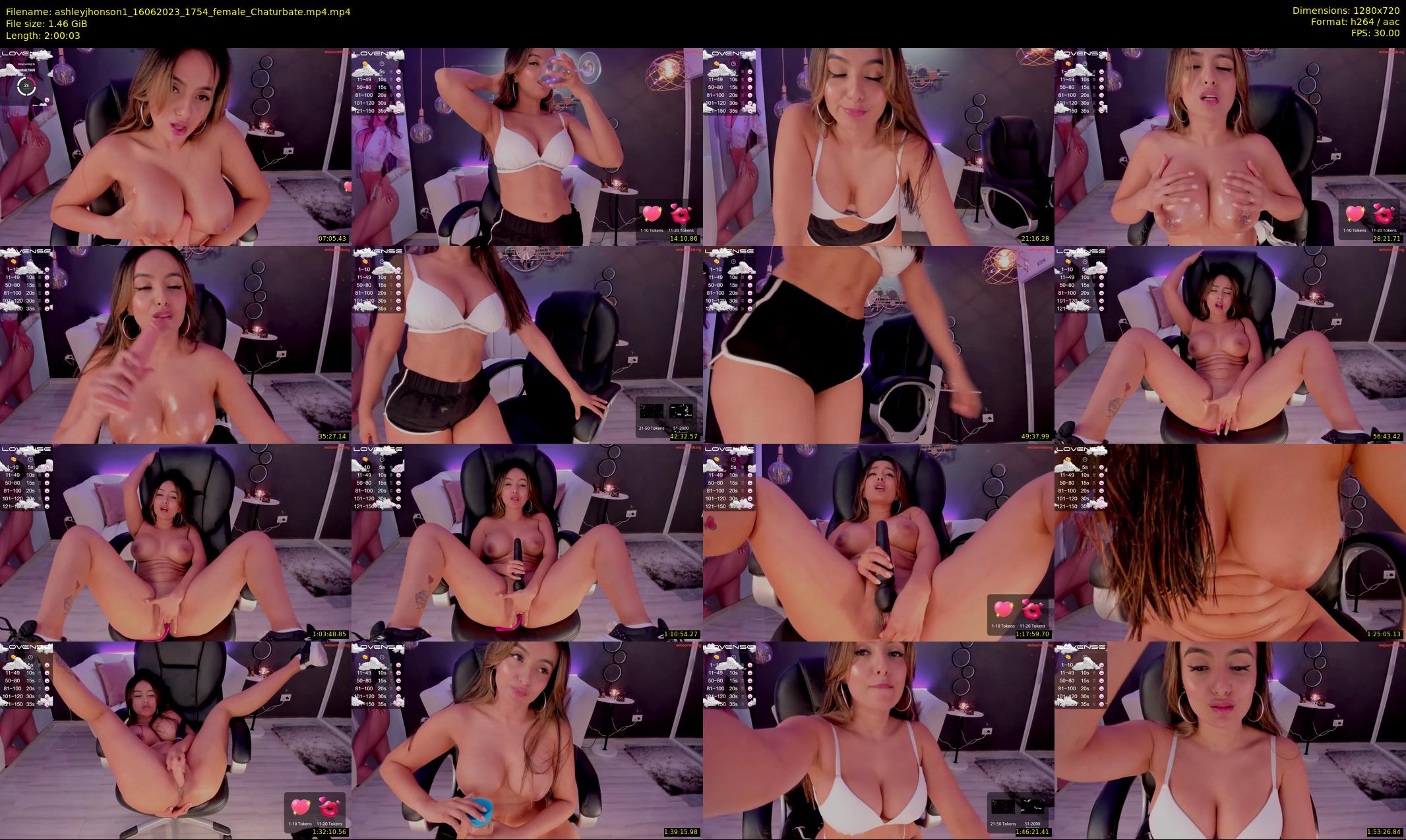 ashleyjhonson1 — 121 minute Chaturbate female cam show recording, 720p, Jun 16, 2023