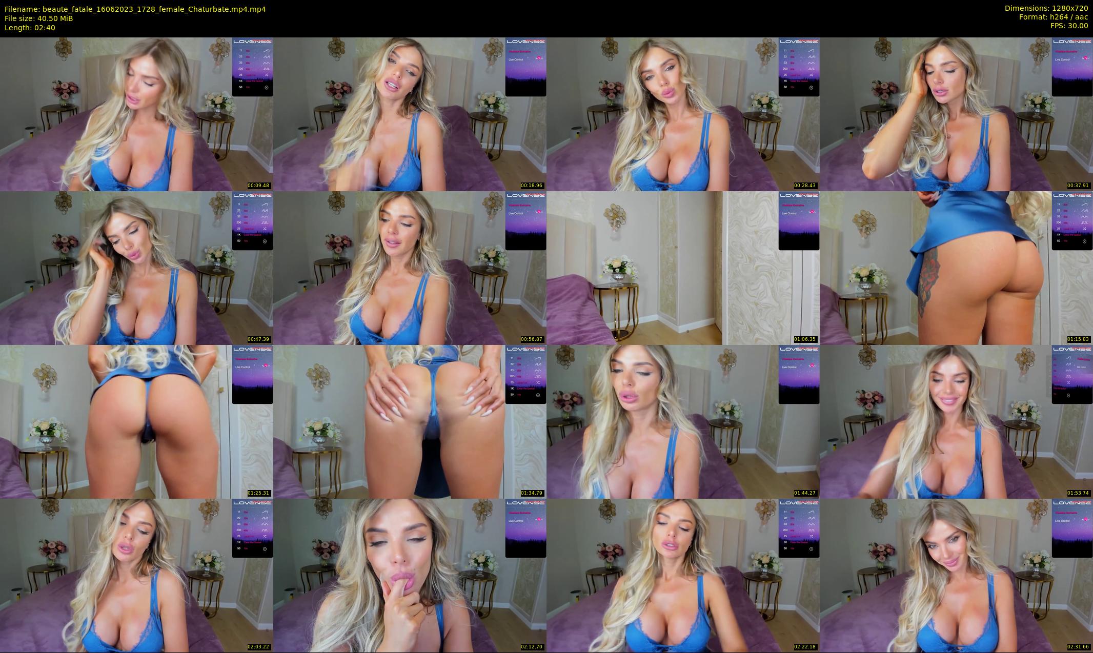 beaute_fatale — 3 minute Chaturbate female cam show recording, 720p, Jun 16, 2023