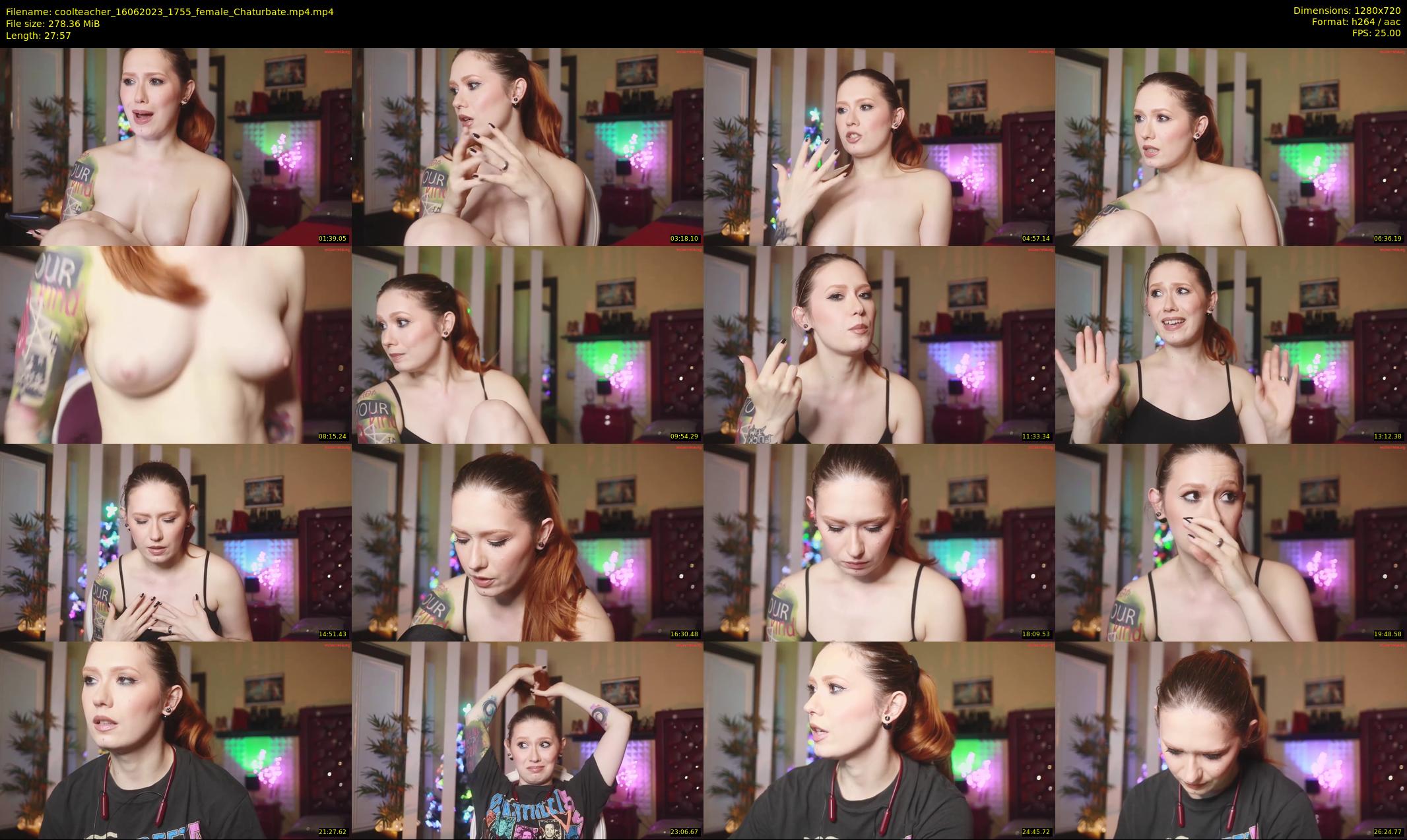 coolteacher — 28 minute Chaturbate female cam show recording, 720p, Jun 16, 2023