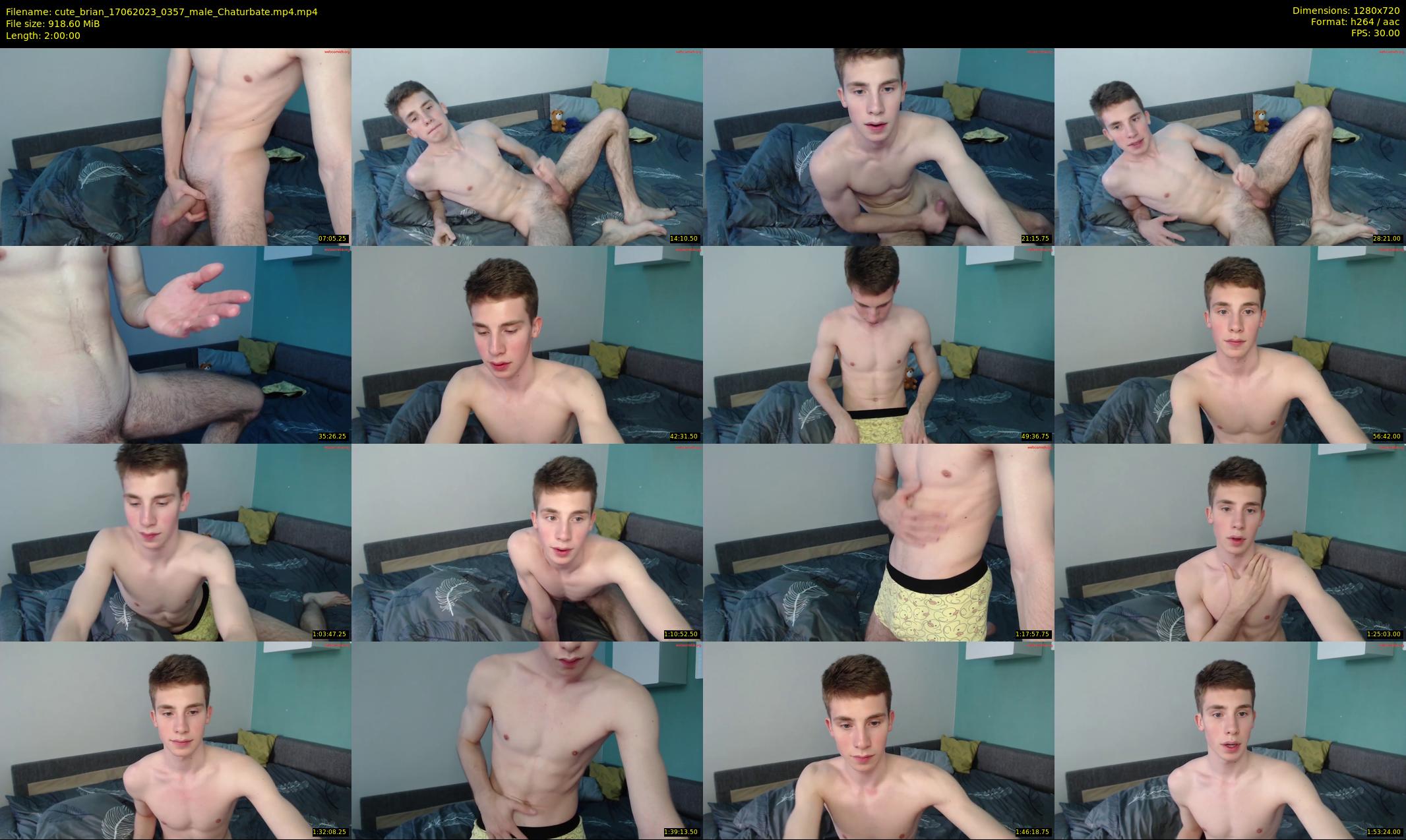 cute_brian — 120 minute Chaturbate male cam show recording, 720p, Jun 17, 2023