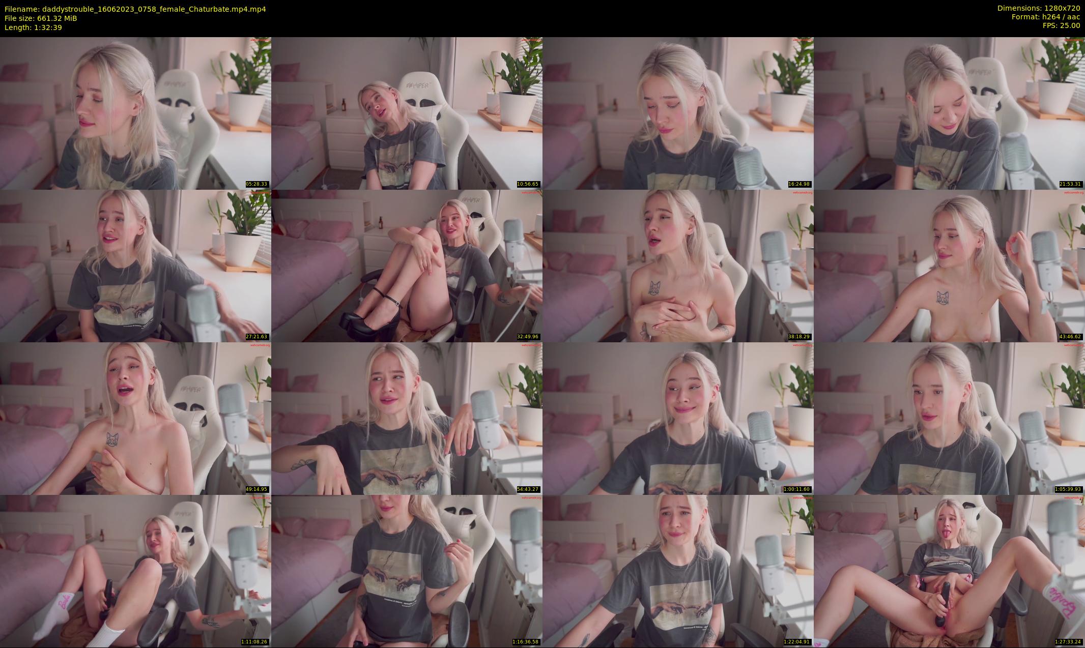 daddystrouble — 93 minute Chaturbate female cam show recording, 720p, Jun 16, 2023