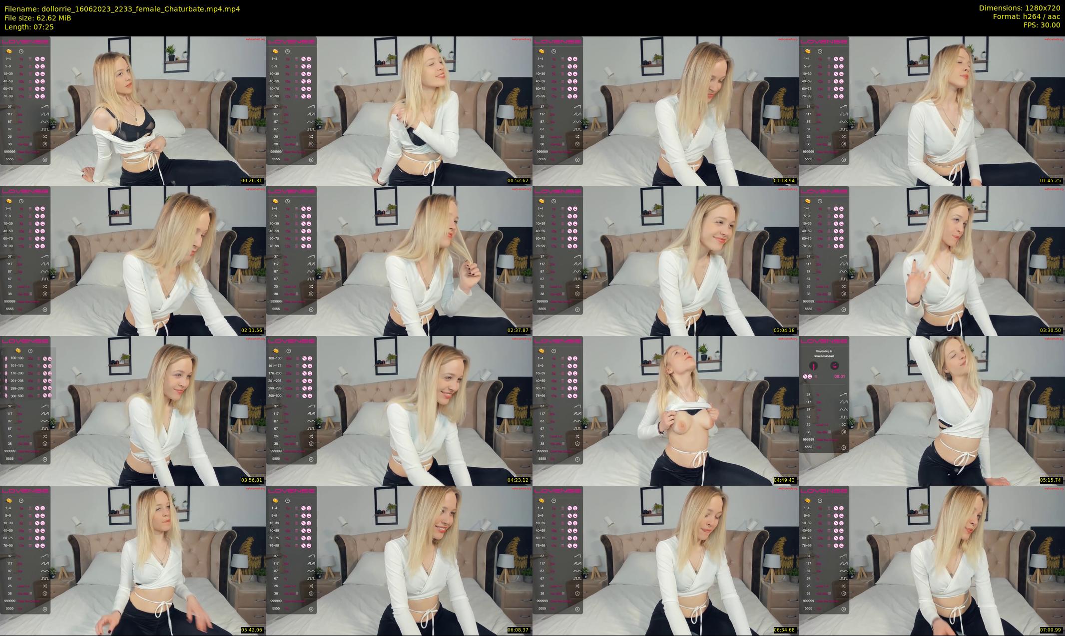 dollorrie — 8 minute Chaturbate couple cam show recording, 720p, Jun 16, 2023