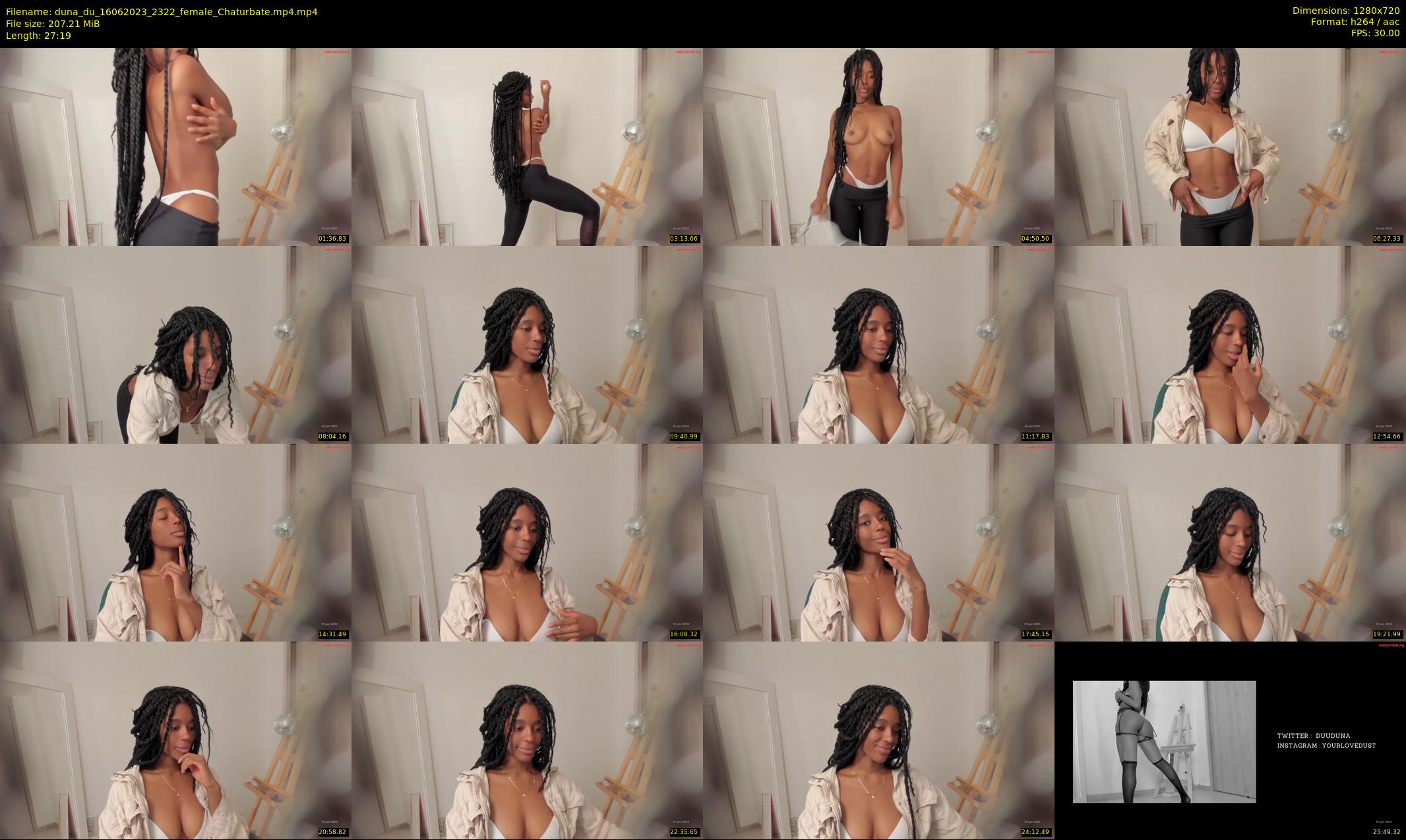 duna_du — 28 minute Chaturbate female cam show recording, 720p, Jun 16, 2023