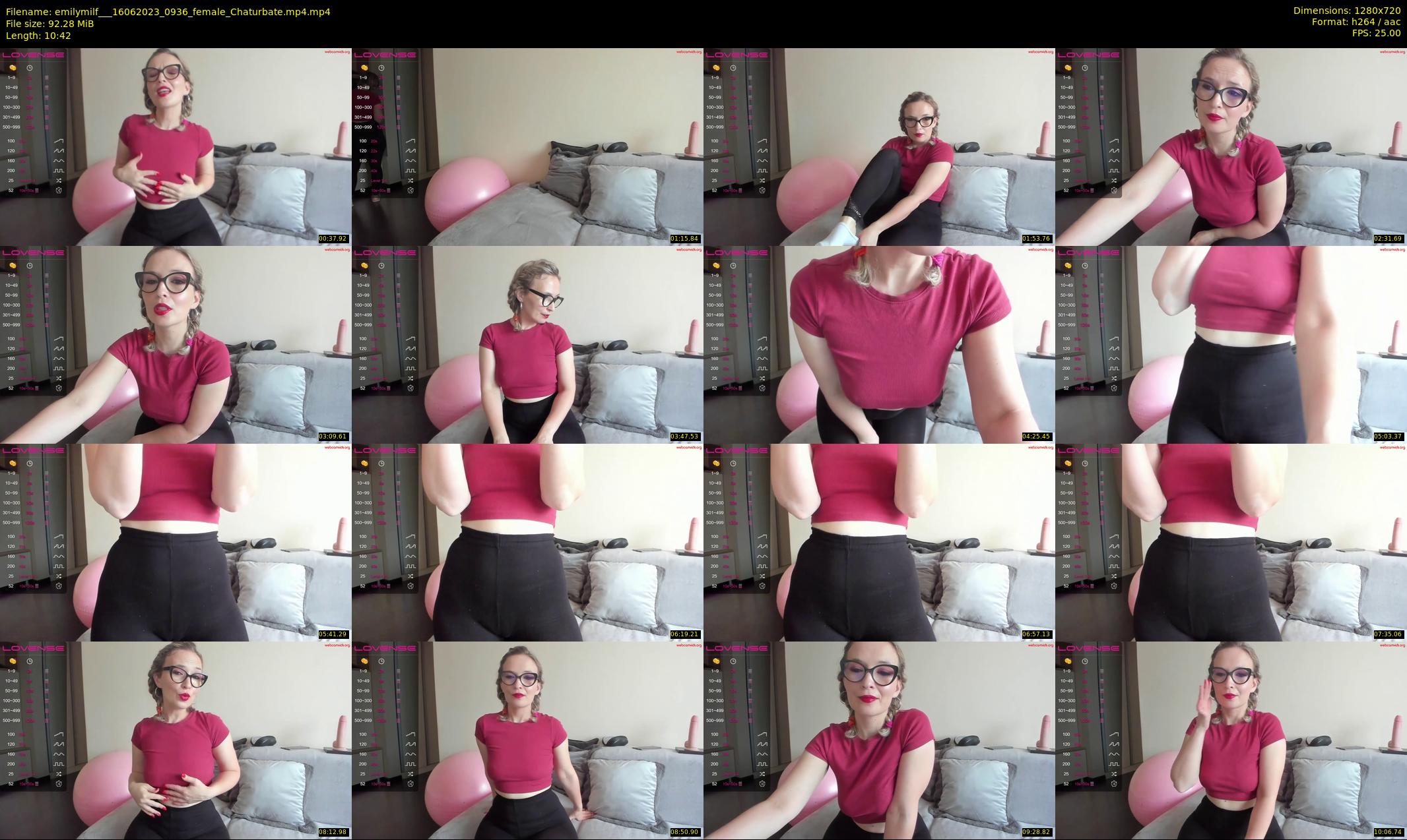 emilymilf__ — 11 minute Chaturbate female cam show recording, 720p, Jun 16, 2023