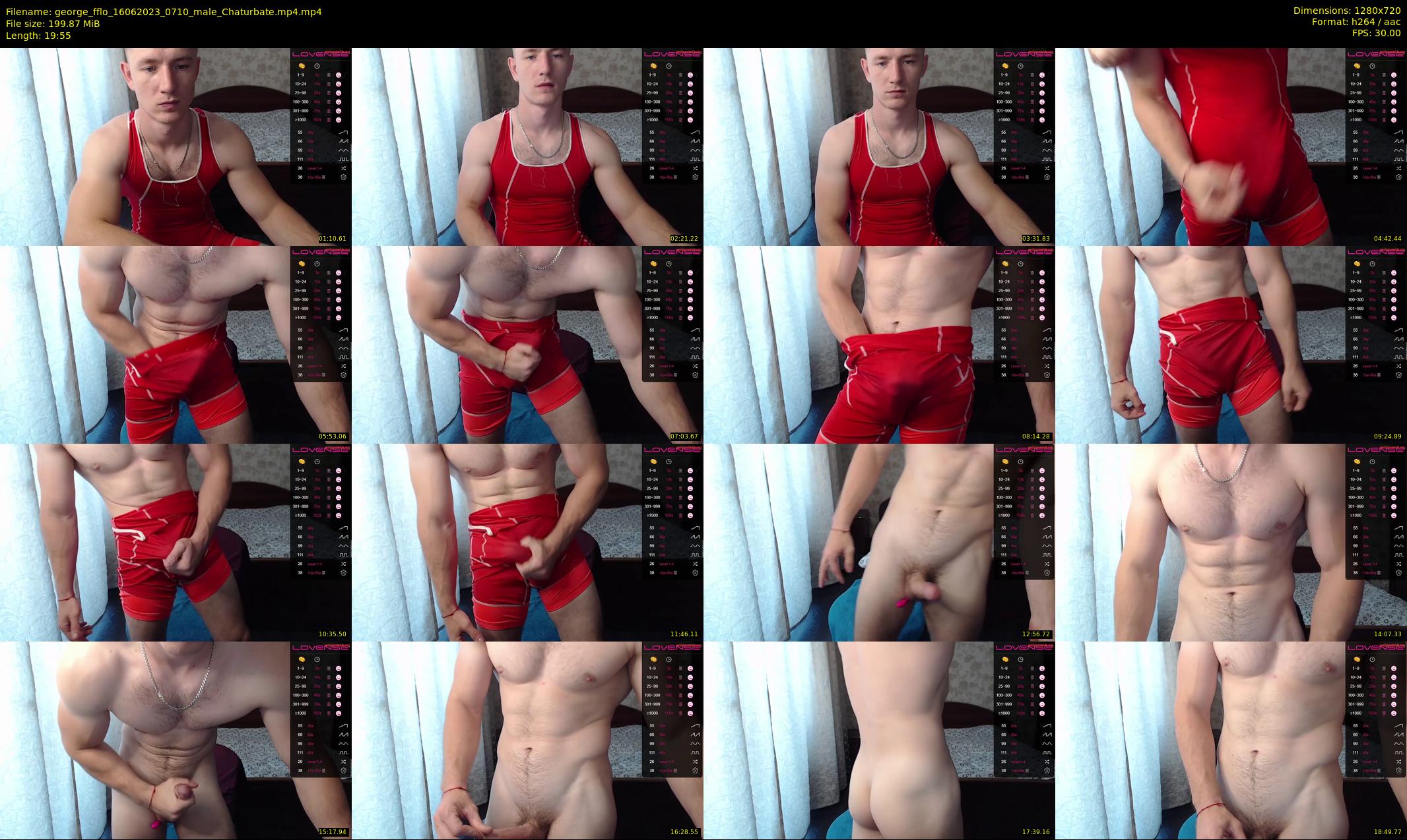 george_fflo — 20 minute Chaturbate male cam show recording, 720p, Jun 16, 2023