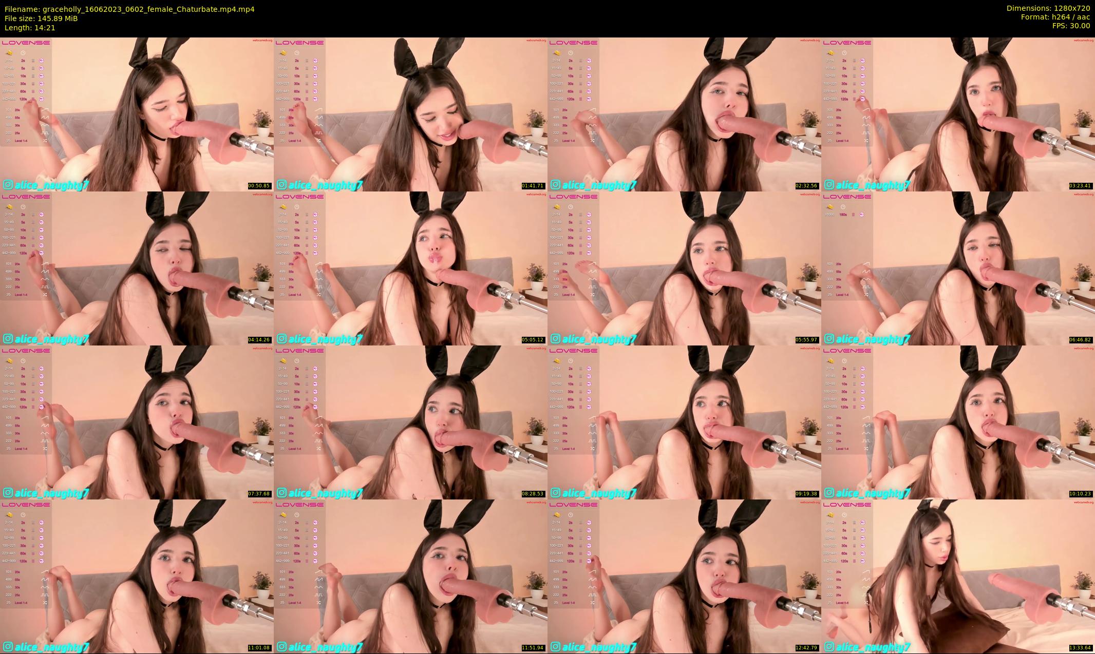 graceholly — 15 minute Chaturbate female cam show recording, 720p, Jun 16, 2023