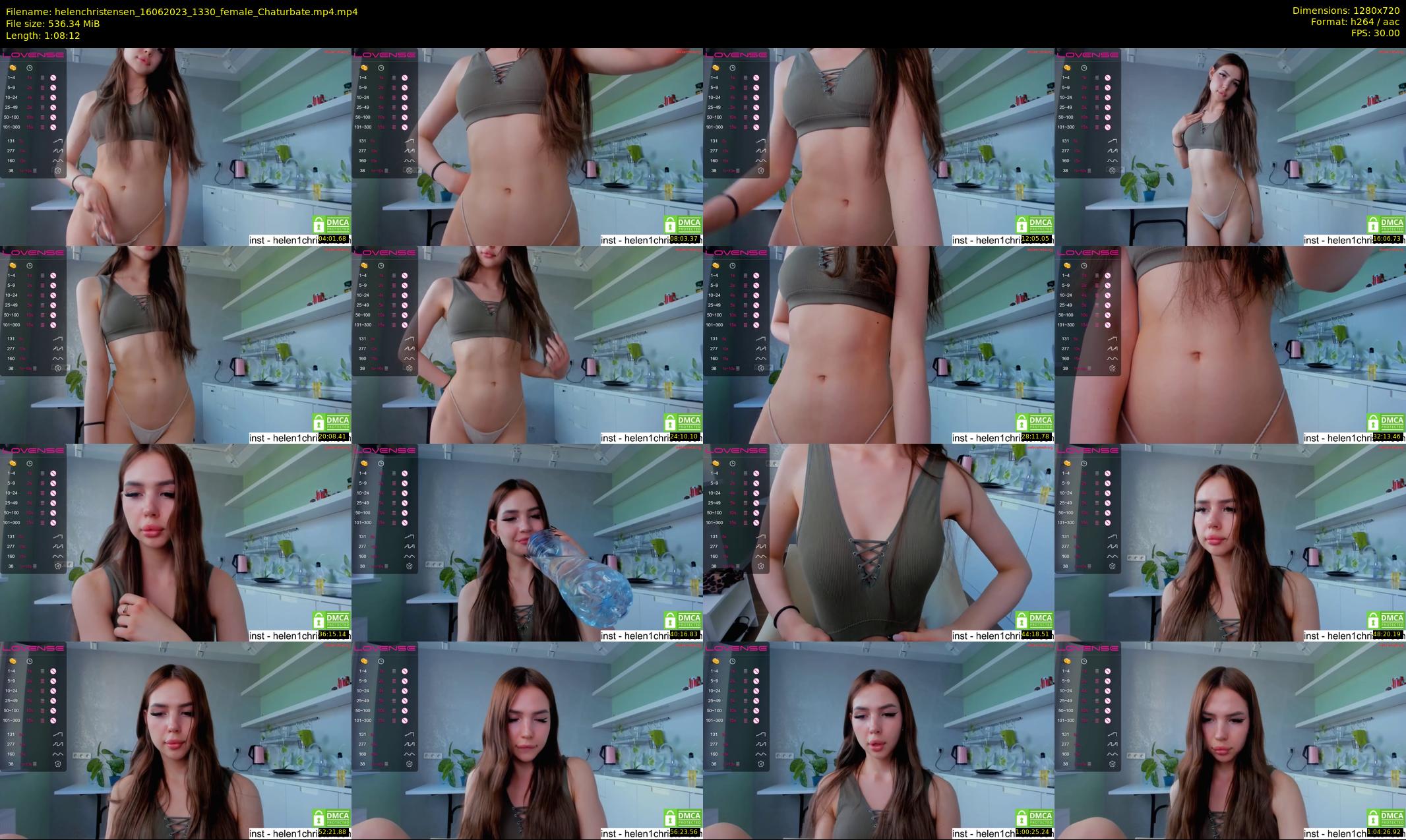 helenchristensen — 69 minute Chaturbate female cam show recording, 720p, Jun 16, 2023