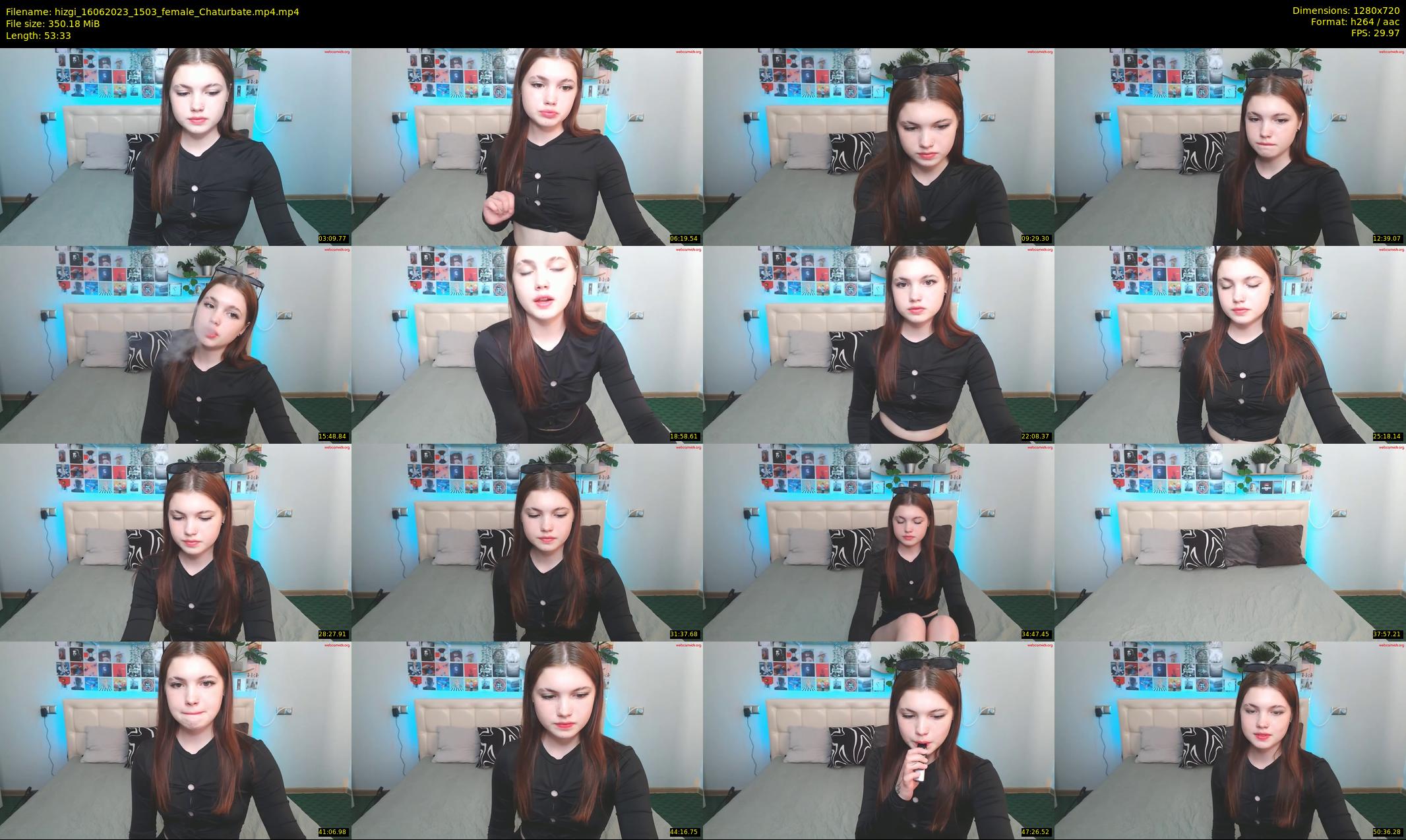 hizgi — 54 minute Chaturbate couple cam show recording, 720p, Jun 16, 2023