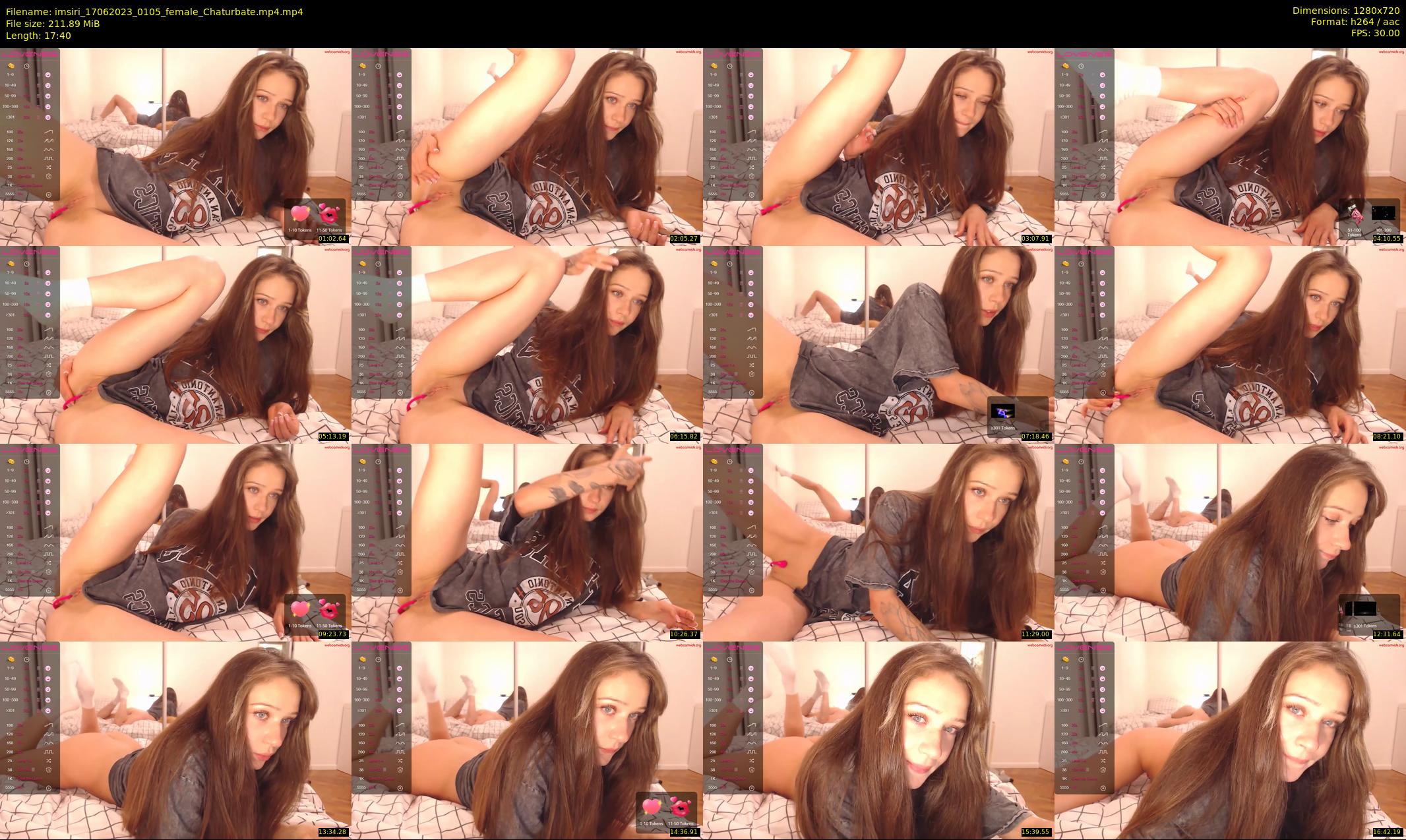 imsiri — 18 minute Chaturbate female cam show recording, 720p, Jun 17, 2023