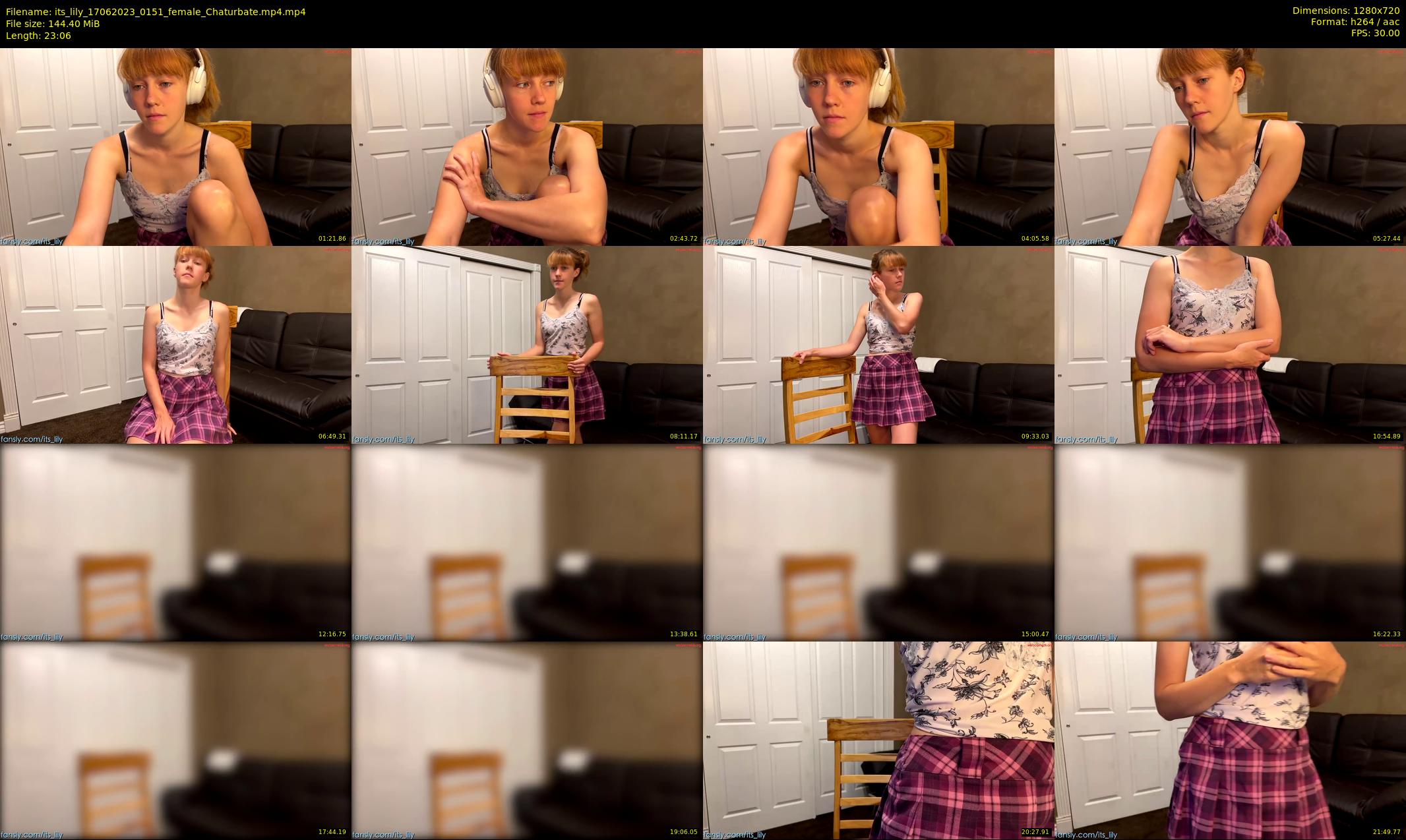 its_lily — 24 minute Chaturbate female cam show recording, 720p, Jun 17, 2023