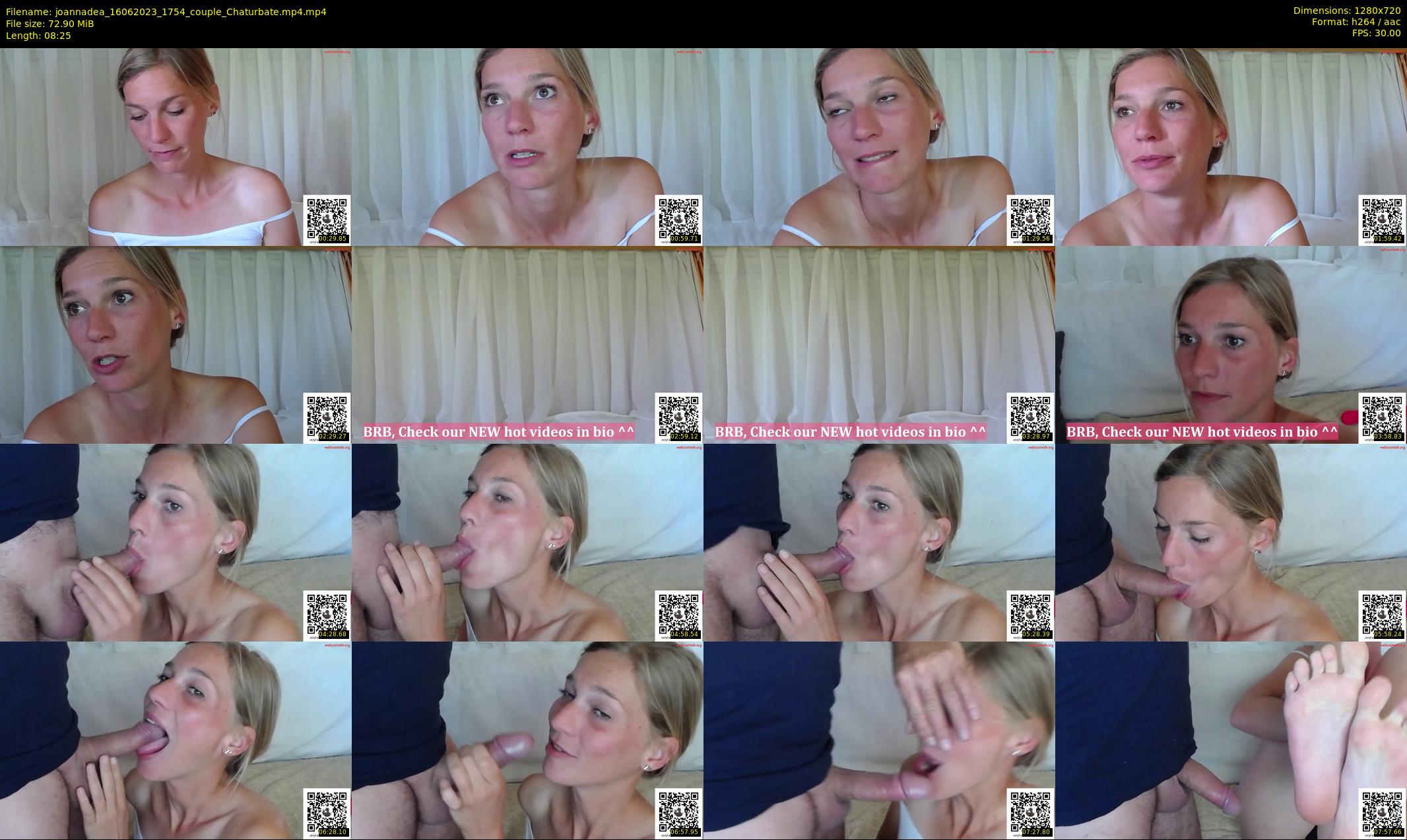 joannadea — 9 minute Chaturbate female cam show recording, 720p, Jun 16, 2023