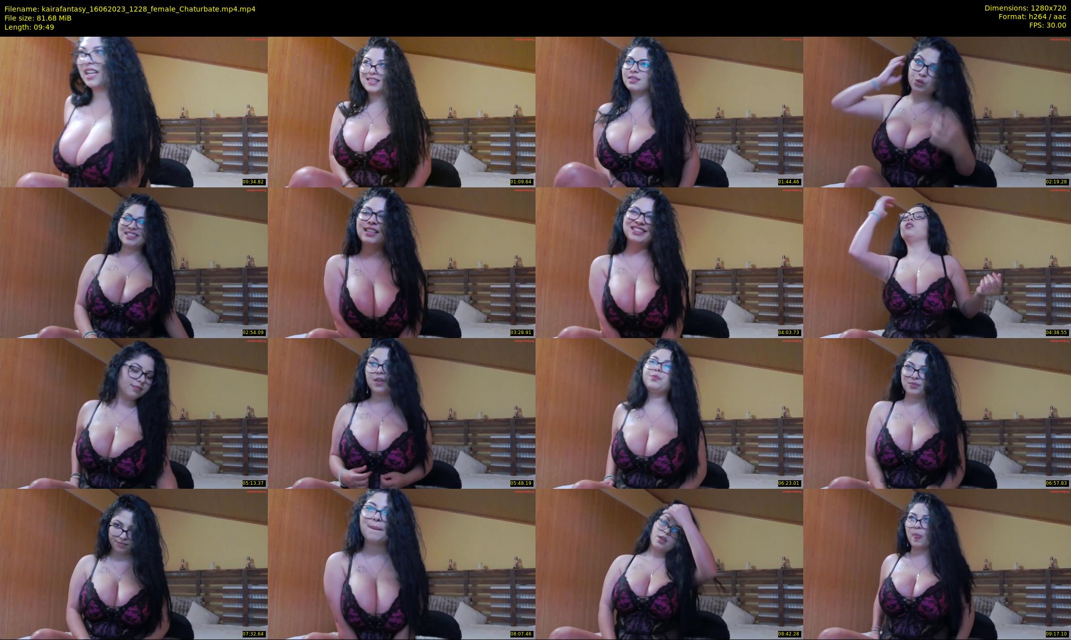 kairafantasy — 10 minute Chaturbate female cam show recording, 720p, Jun 16, 2023