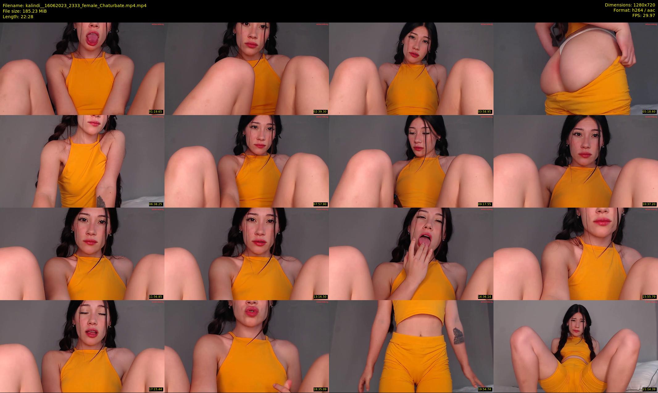 kalindi_ — 23 minute Chaturbate female cam show recording, 720p, Jun 16, 2023