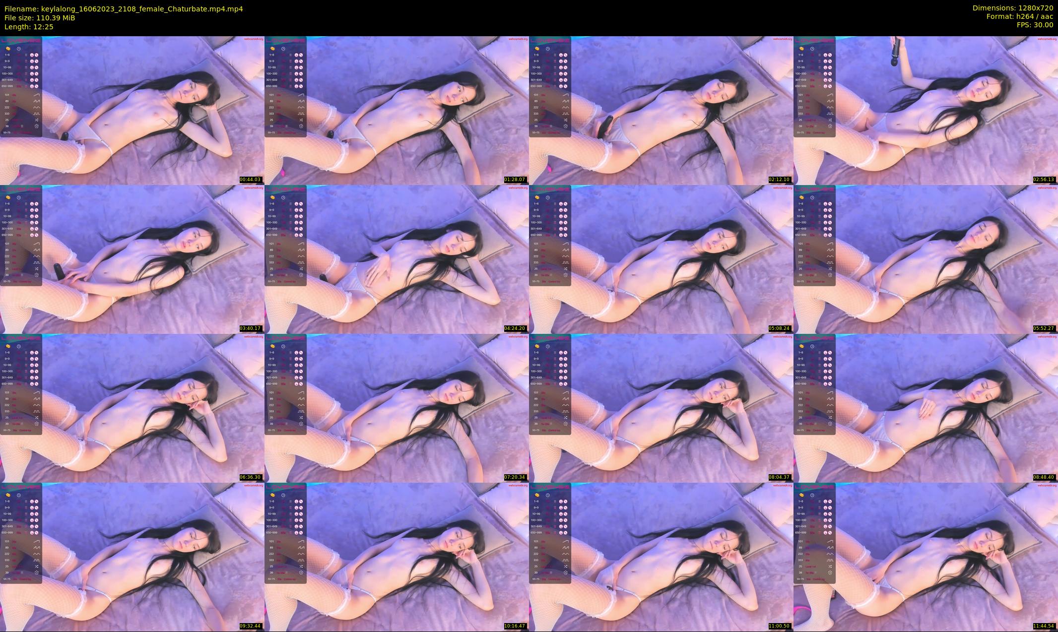 keylalong — 13 minute Chaturbate female cam show recording, 720p, Jun 16, 2023