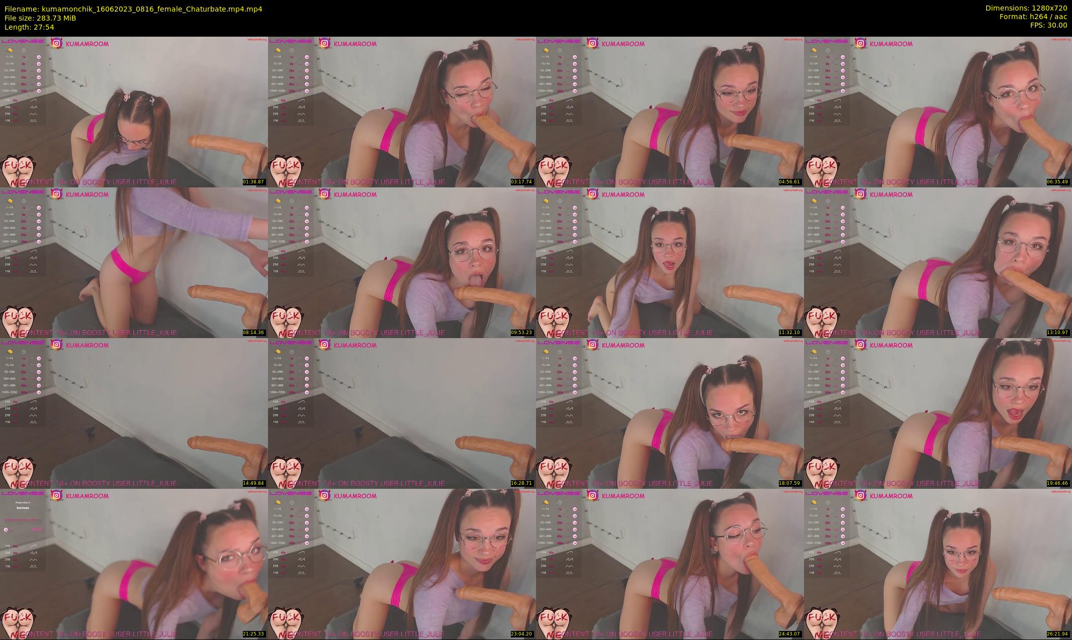 kumamonchik — 28 minute Chaturbate couple cam show recording, 720p, Jun 16, 2023
