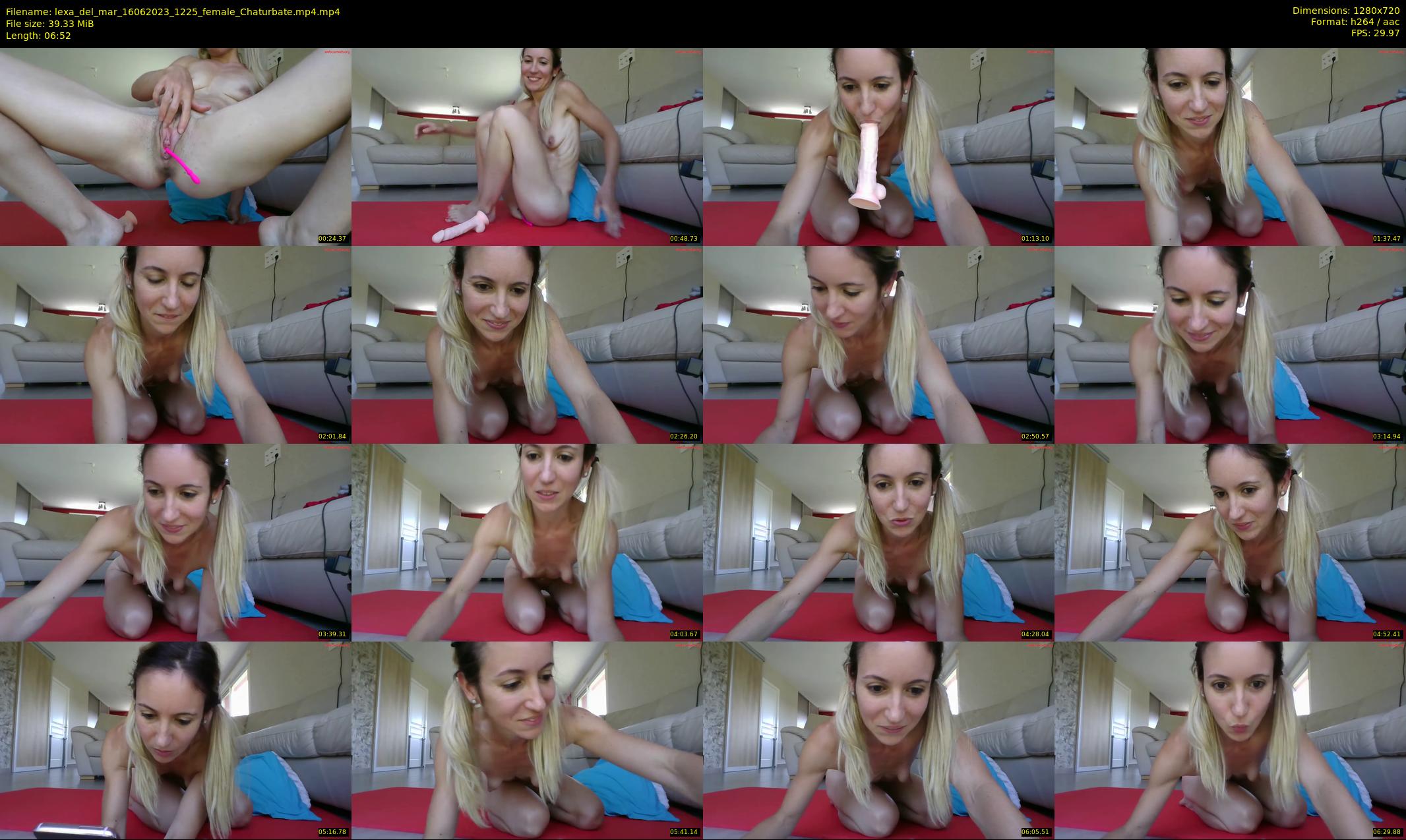 lexa_del_mar — 7 minute Chaturbate female cam show recording, 720p, Jun 16, 2023