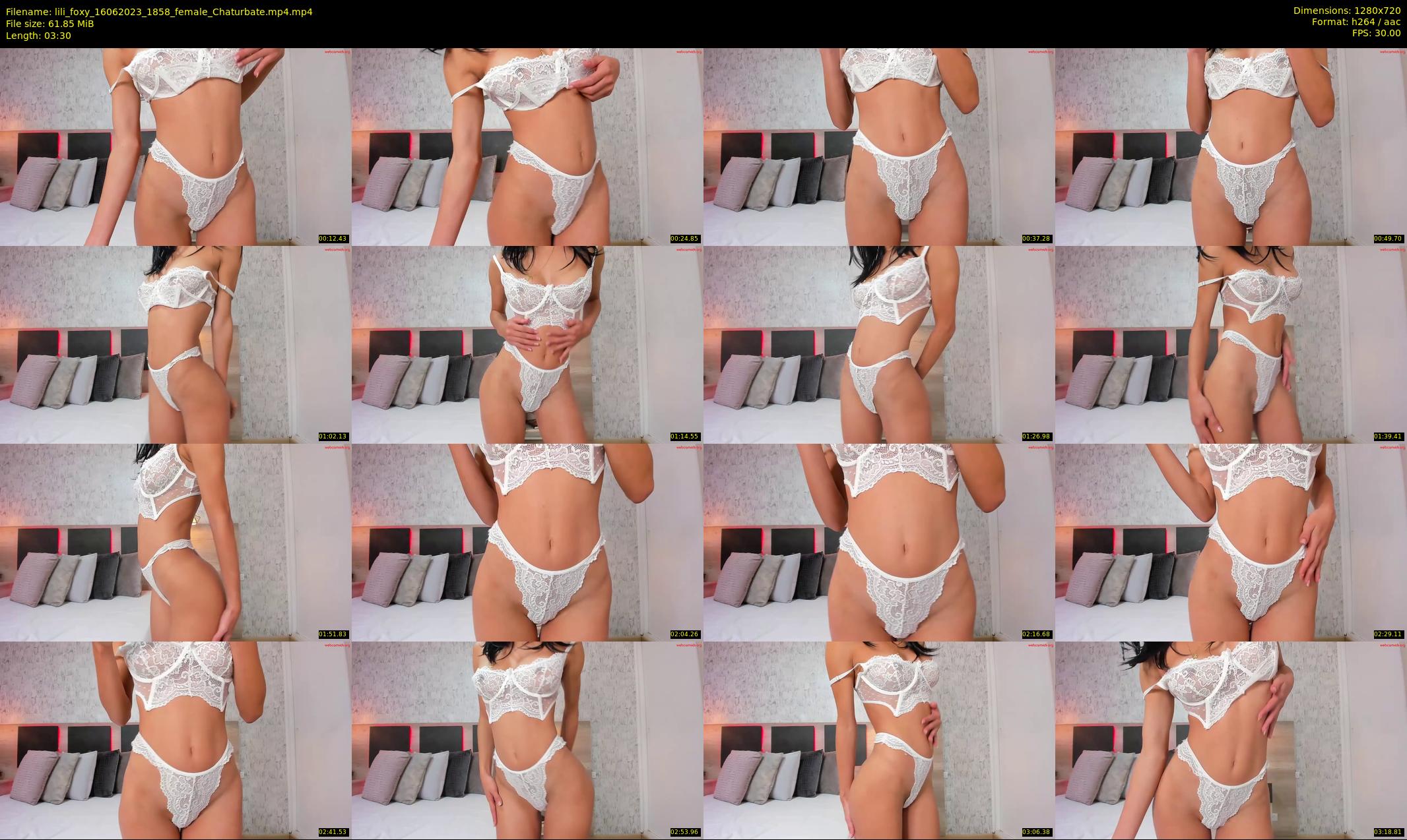 lili_foxy — 4 minute Chaturbate female cam show recording, 720p, Jun 16, 2023