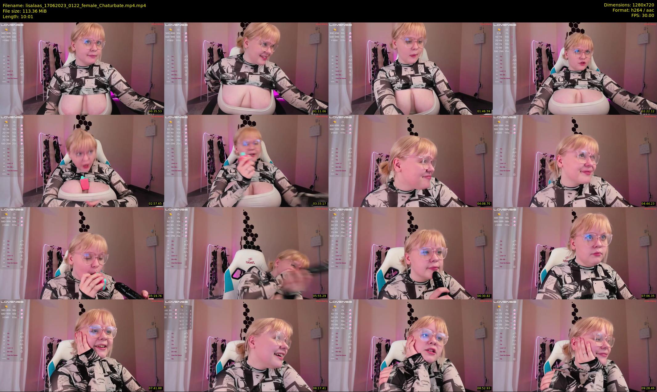 lisalaas — 11 minute Chaturbate female cam show recording, 720p, Jun 17, 2023