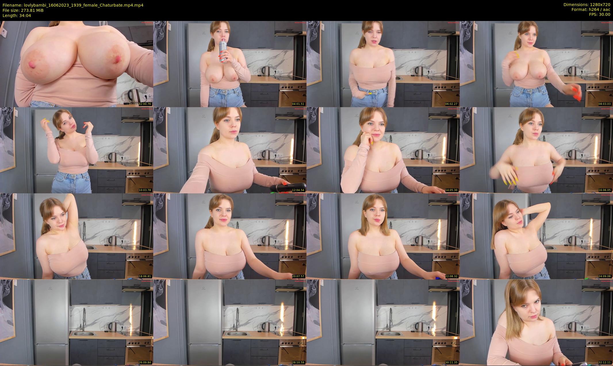 lovlybambi — 35 minute Chaturbate female cam show recording, 720p, Jun 16, 2023