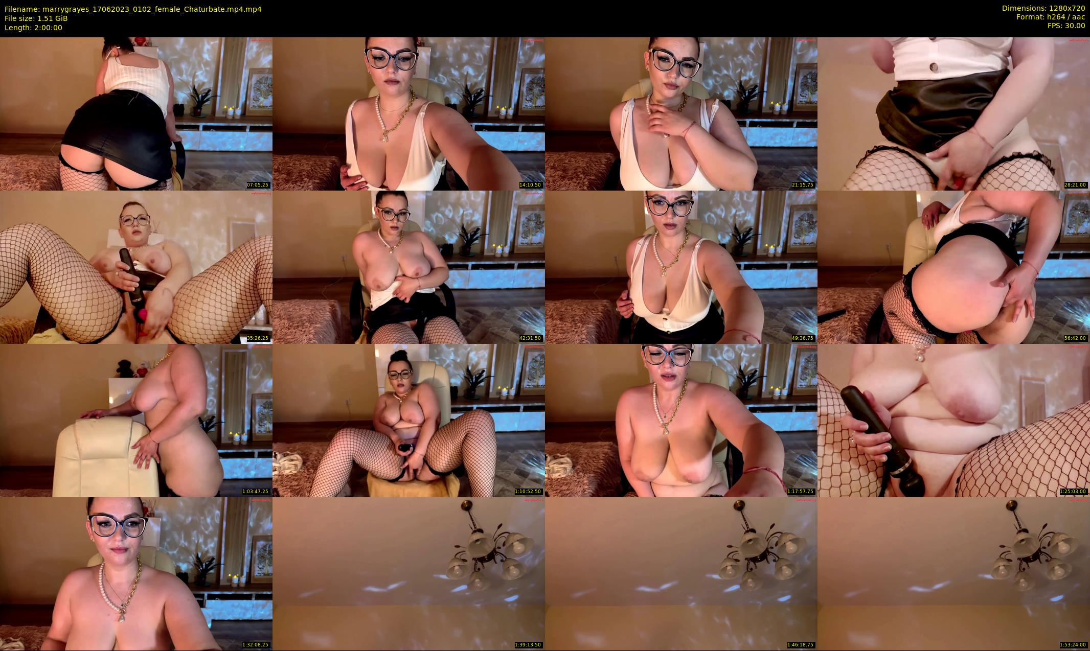 marrygrayes — 120 minute Chaturbate female cam show recording, 720p, Jun 17, 2023