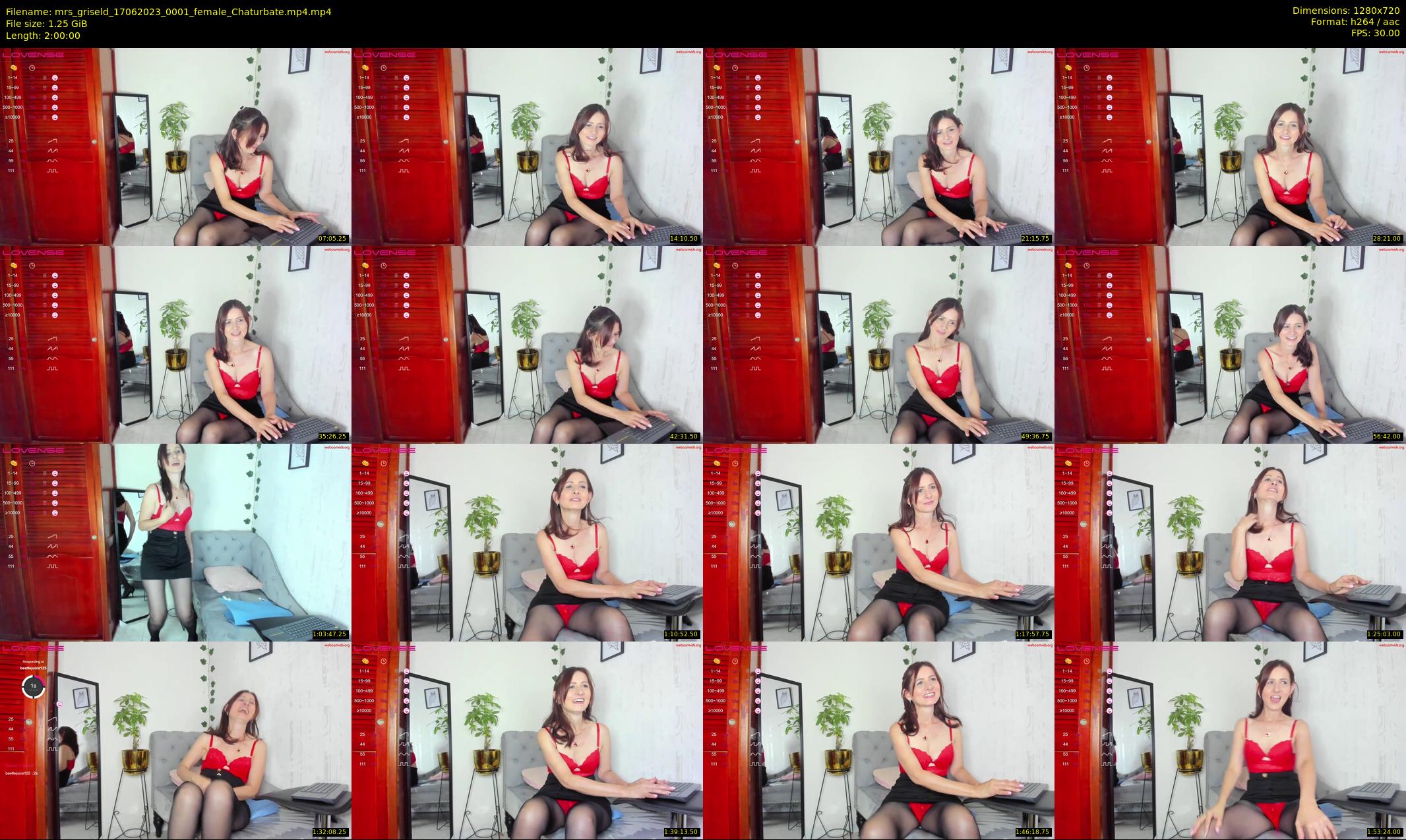 mrs_griseld — 120 minute Chaturbate female cam show recording, 720p, Jun 17, 2023