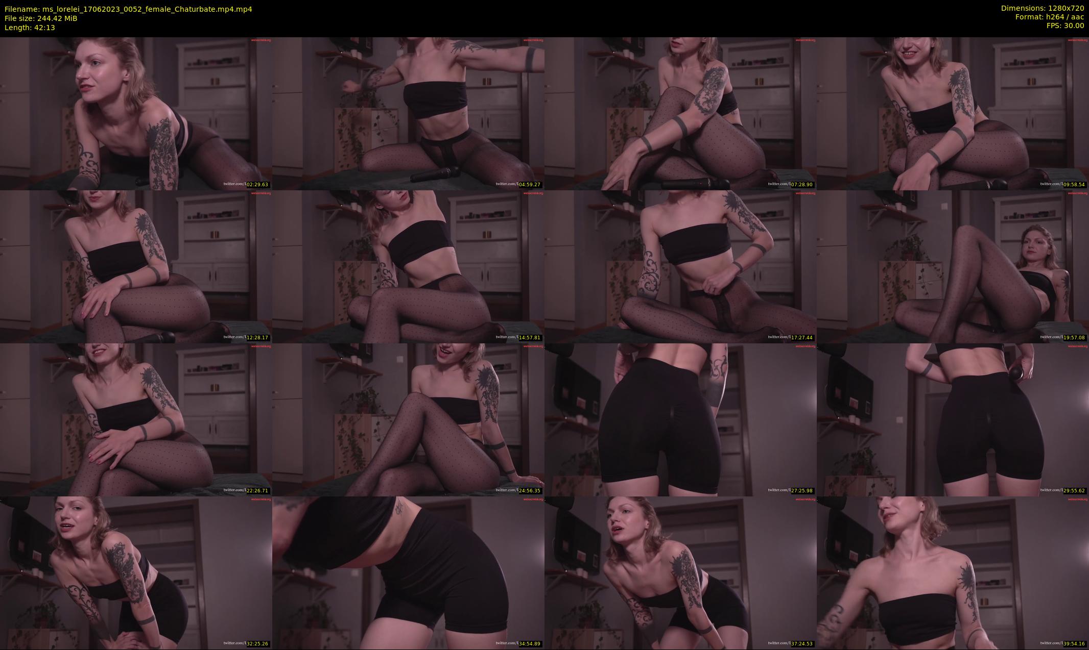ms_lorelei — 43 minute Chaturbate female cam show recording, 720p, Jun 17, 2023