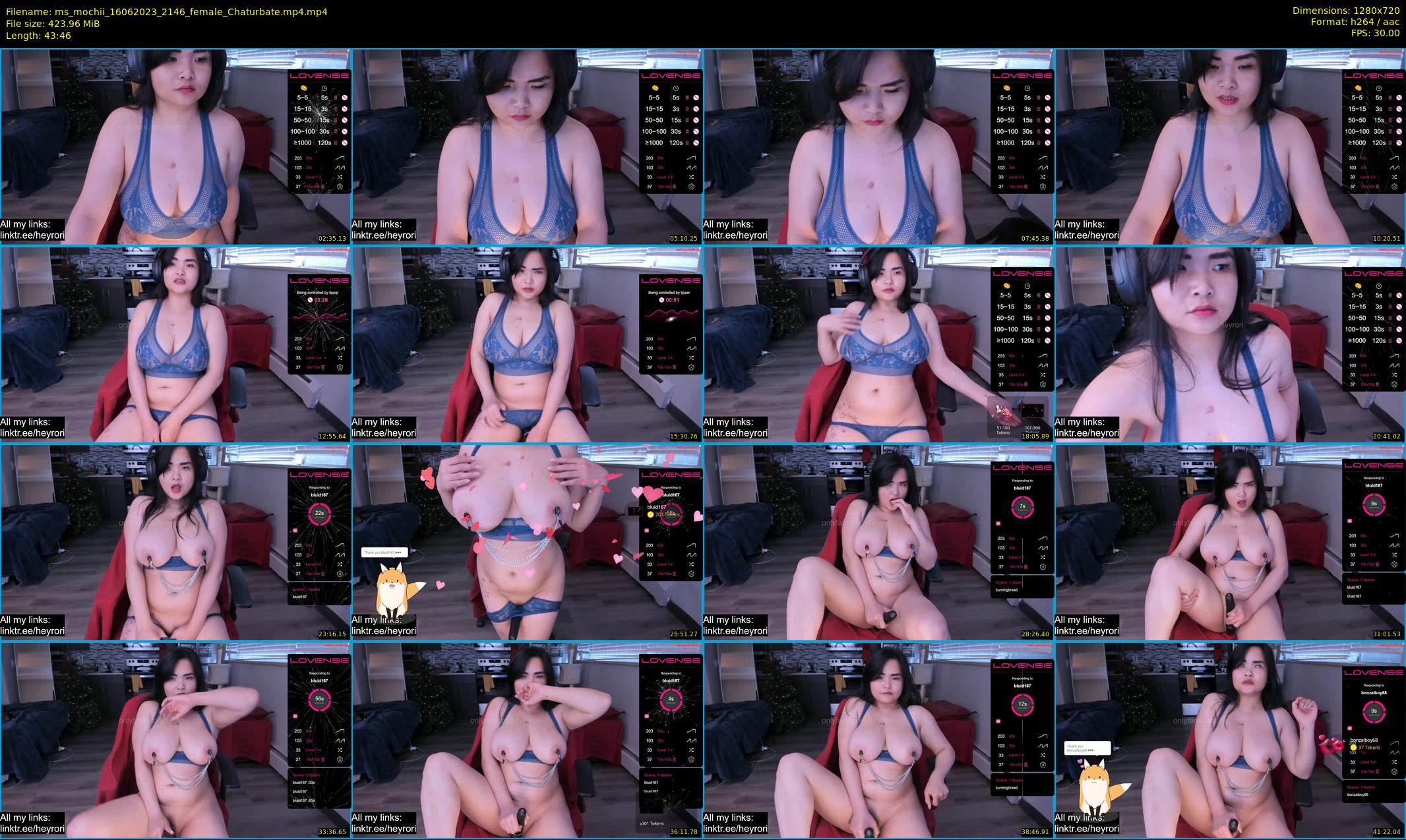 ms_mochii — 44 minute Chaturbate female cam show recording, 720p, Jun 16, 2023