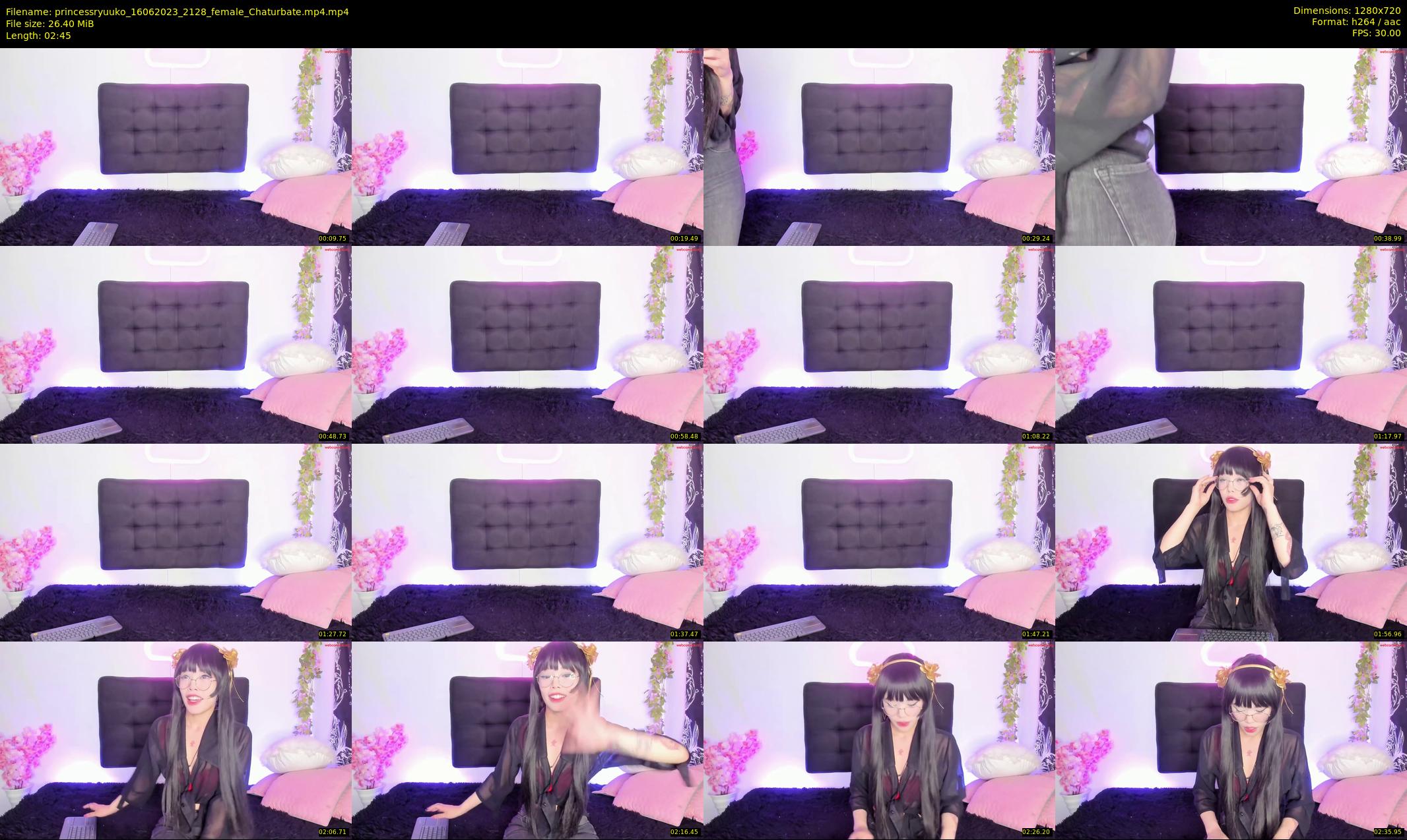 princessryuuko — 3 minute Chaturbate female cam show recording, 720p, Jun 16, 2023