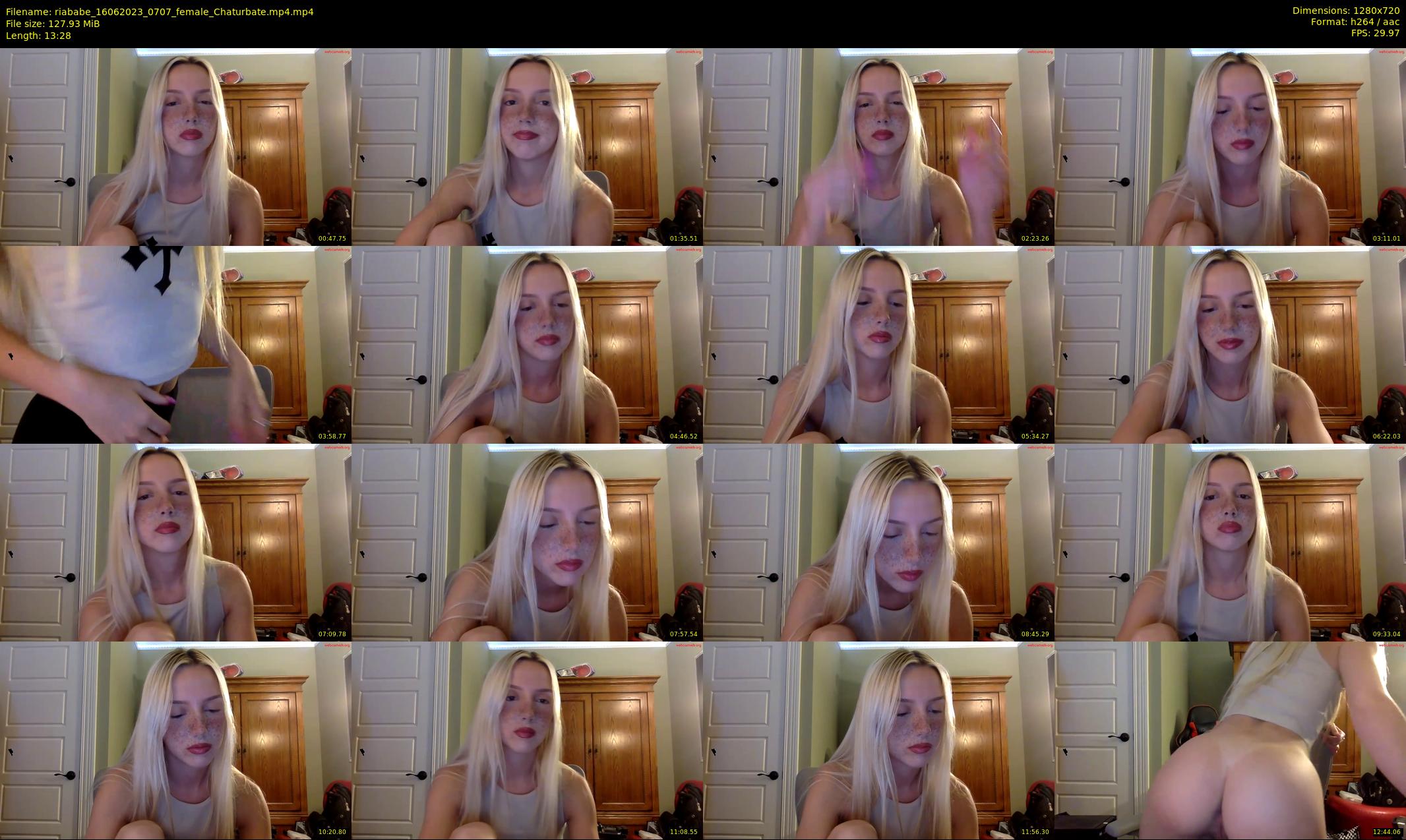 riababe — 14 minute Chaturbate female cam show recording, 720p, Jun 16, 2023