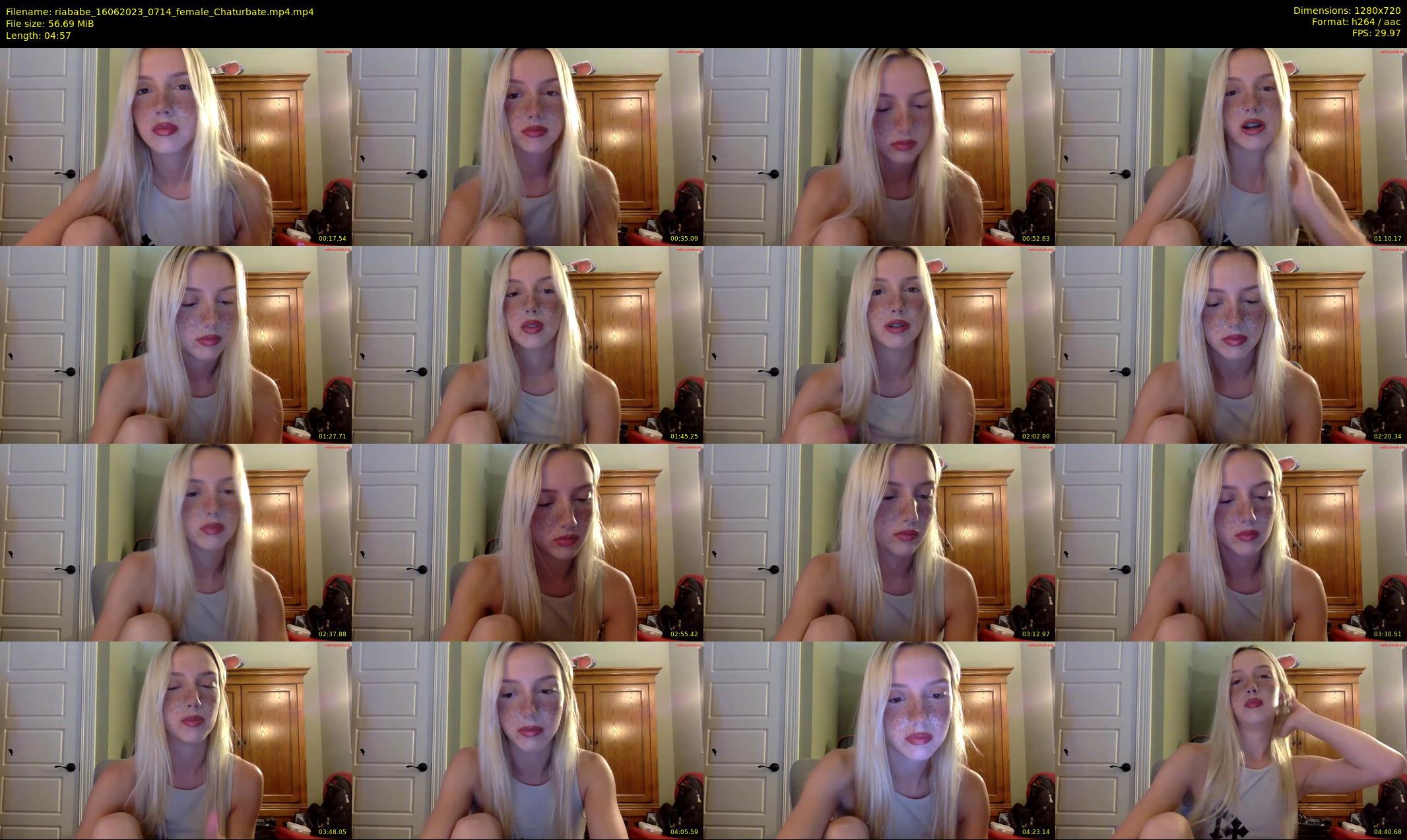 riababe — 5 minute Chaturbate female cam show recording, 720p, Jun 16, 2023