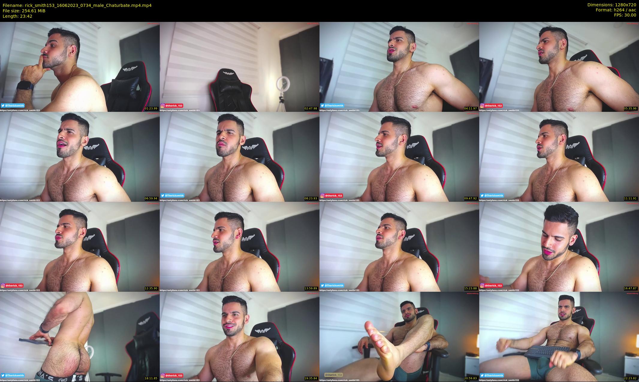 rick_smith153 — 24 minute Chaturbate male cam show recording, 720p, Jun 16, 2023