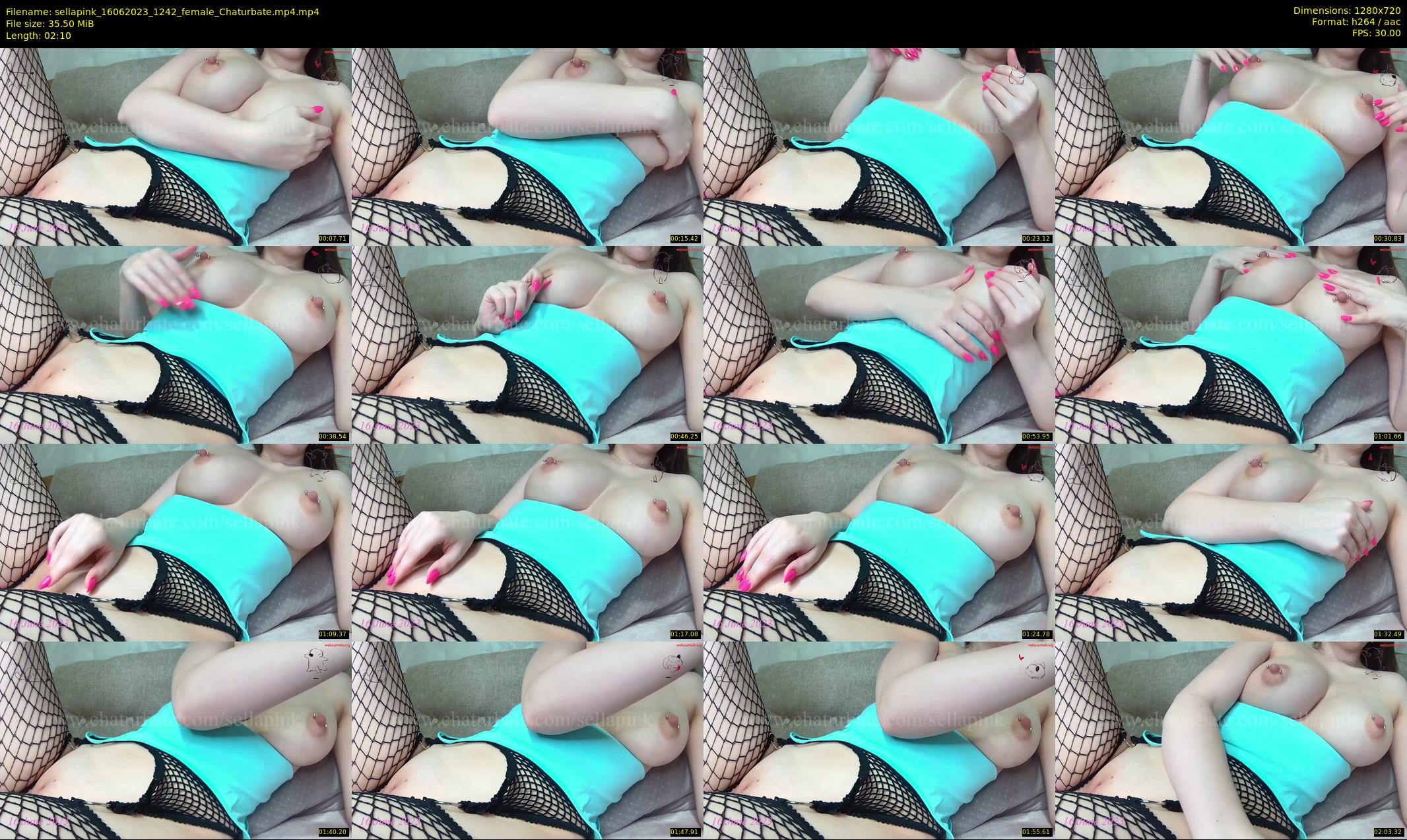sellapink — 3 minute Chaturbate female cam show recording, 720p, Jun 16, 2023