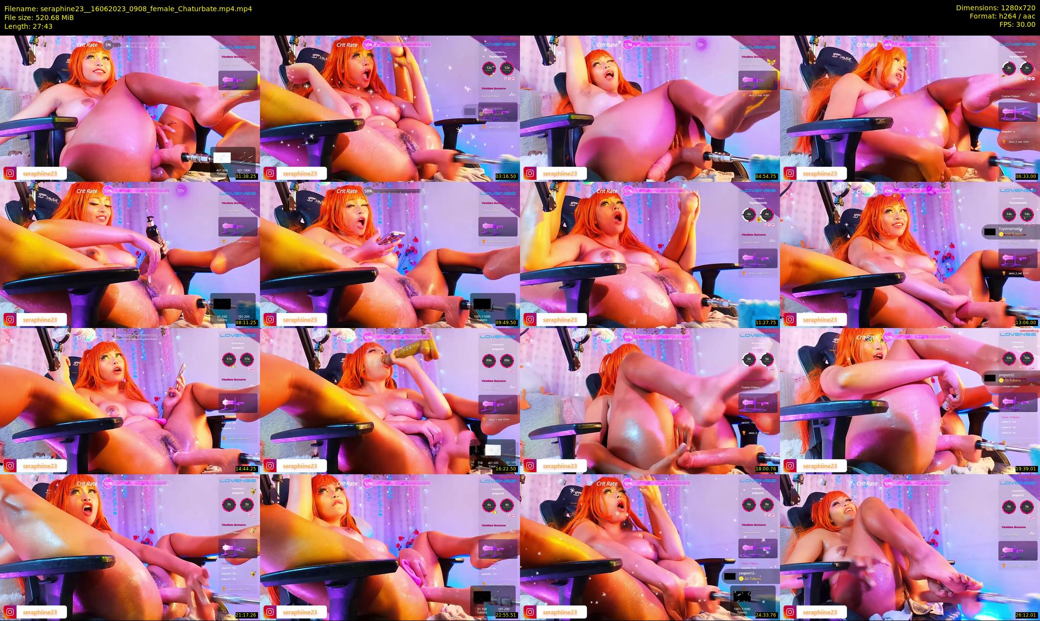 seraphine23_ — 28 minute Chaturbate female cam show recording, 720p, Jun 16, 2023