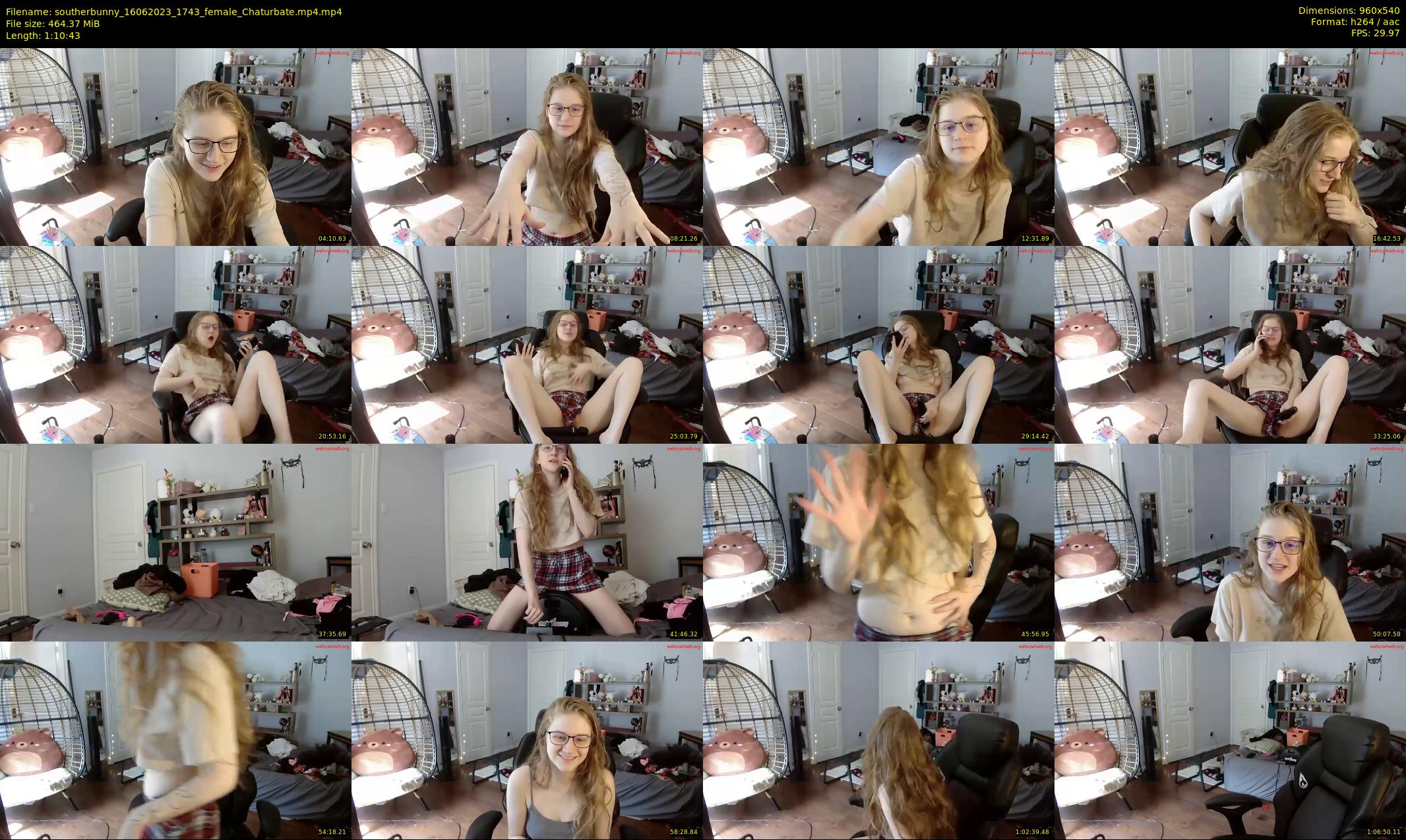 southerbunny — 71 minute Chaturbate female cam show recording, 480p, Jun 16, 2023