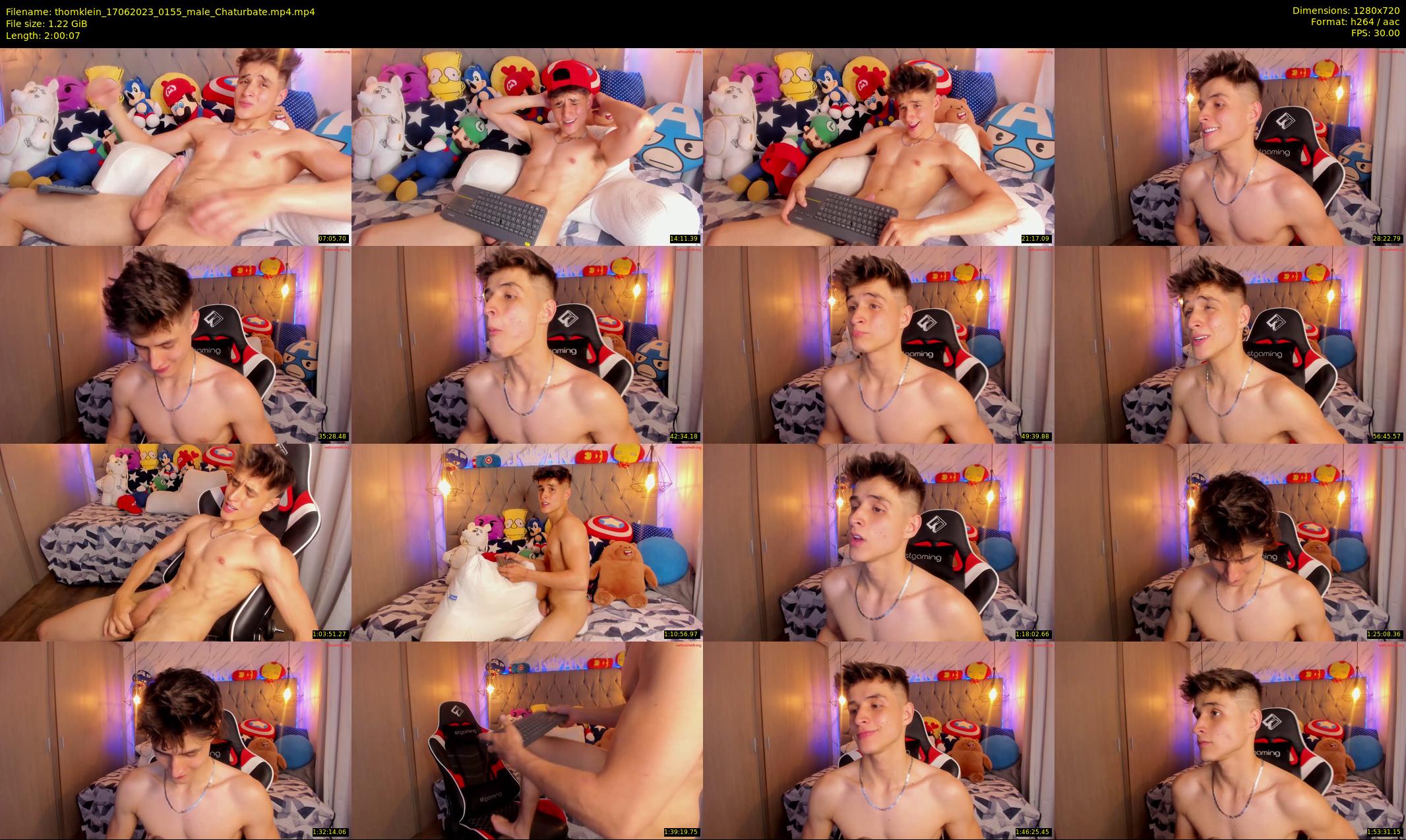 thomklein — 121 minute Chaturbate male cam show recording, 720p, Jun 17, 2023