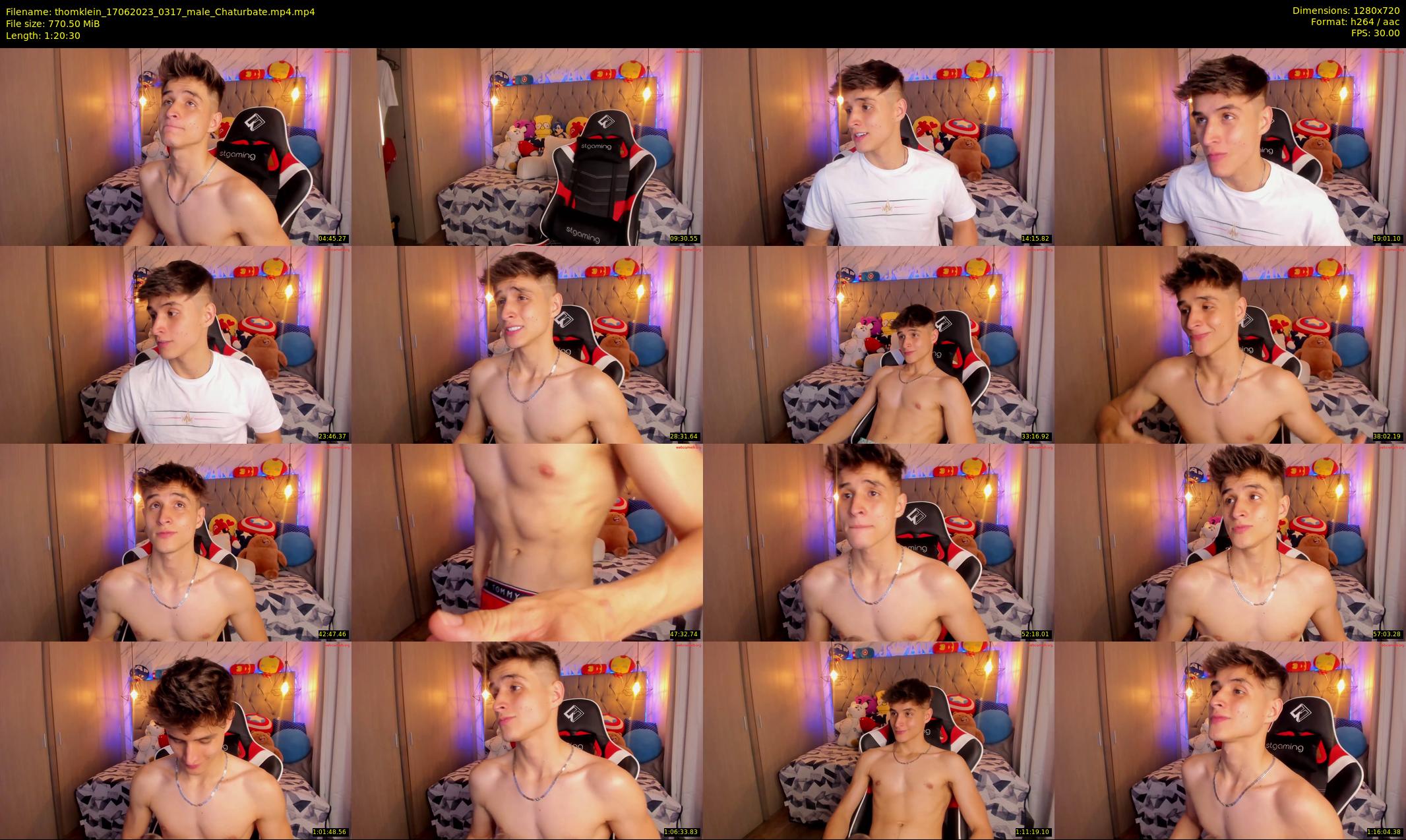 thomklein — 81 minute Chaturbate male cam show recording, 720p, Jun 17, 2023