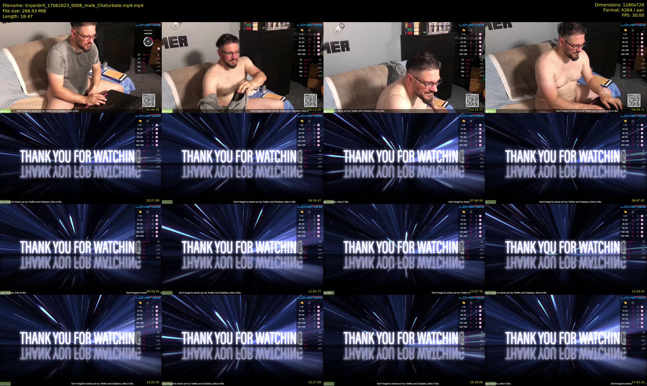 trojanbrit — 19 minute Chaturbate male cam show recording, 720p, Jun 17, 2023