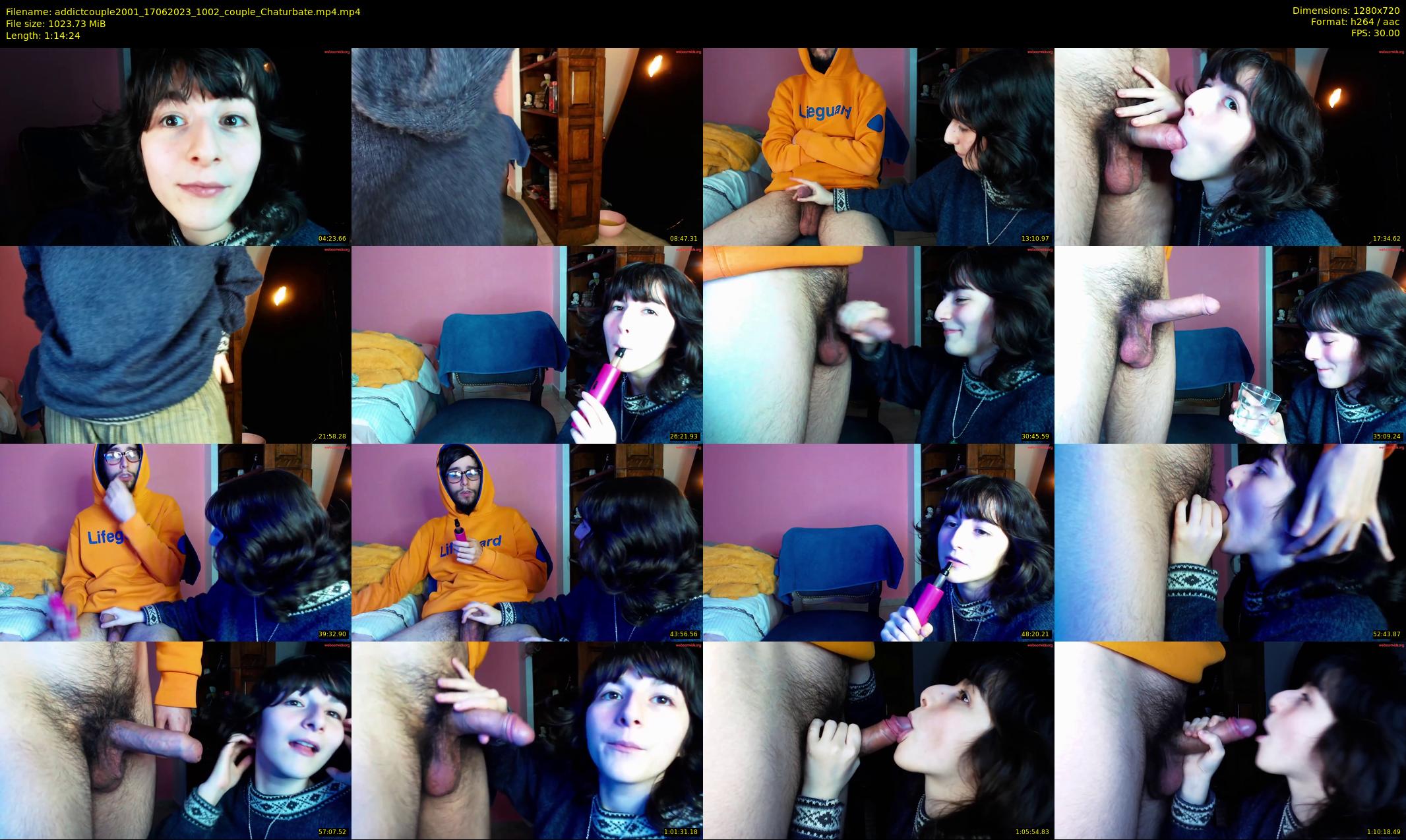 addictcouple2001 — 75 minute Chaturbate couple cam show recording, 720p, Jun 17, 2023